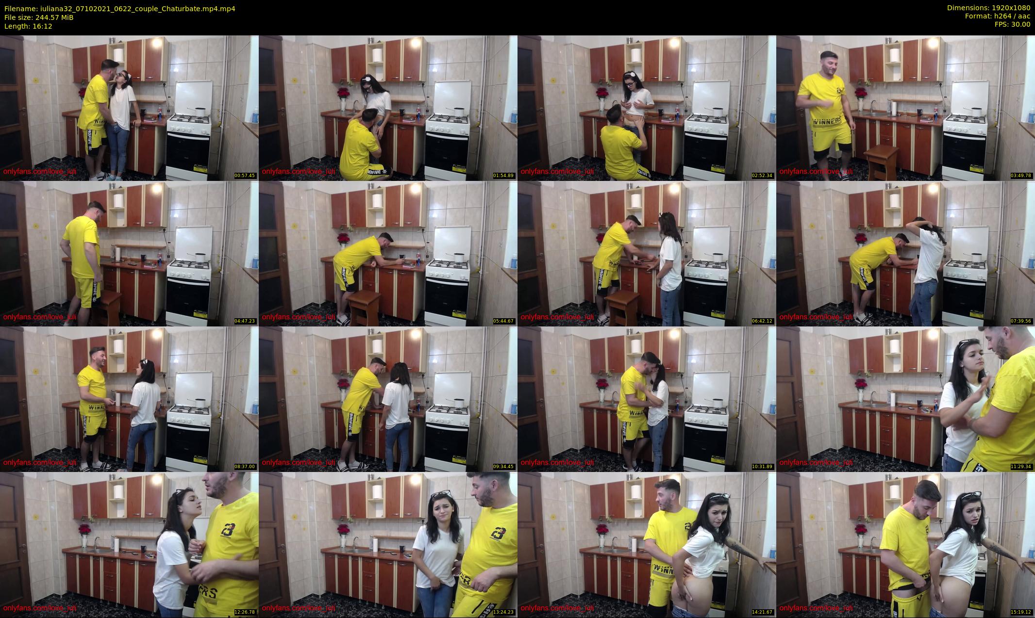 iuliana32 — 17 minute Chaturbate couple cam show recording, 1080p, Oct 7, 2021