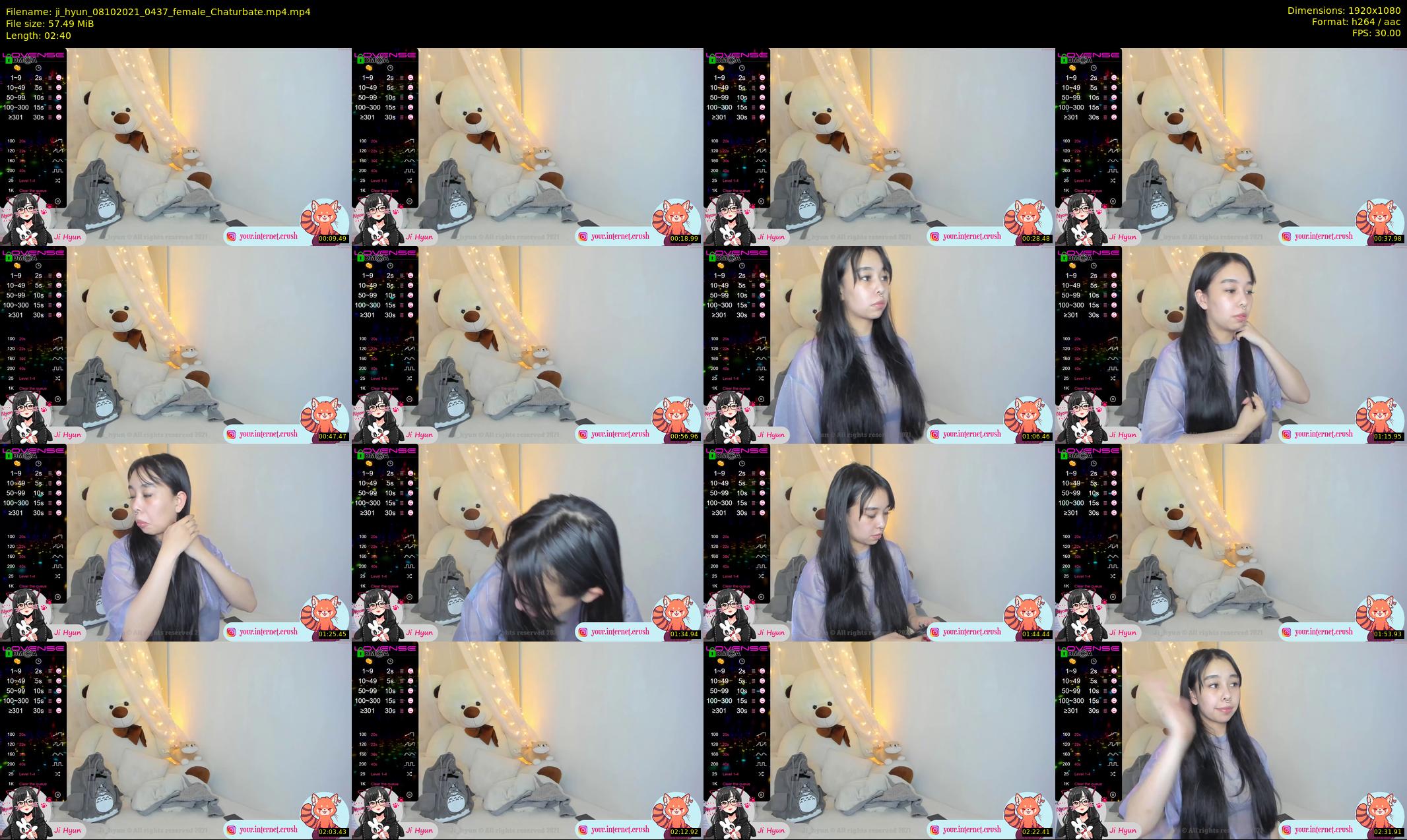 ji_hyun — 3 minute Chaturbate female cam show recording, 1080p, Oct 8, 2021