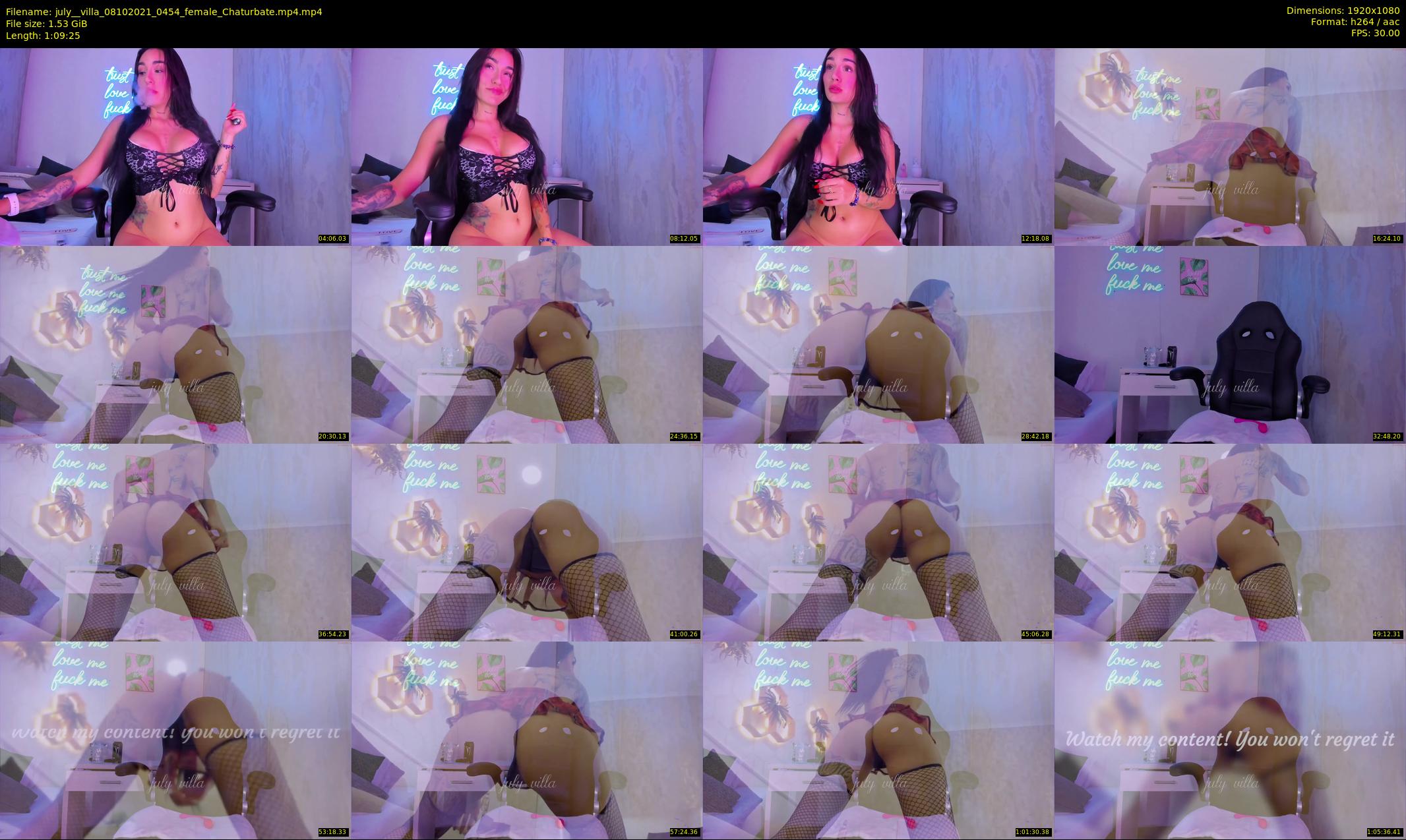 july__villa — 70 minute Chaturbate female cam show recording, 1080p, Oct 8, 2021