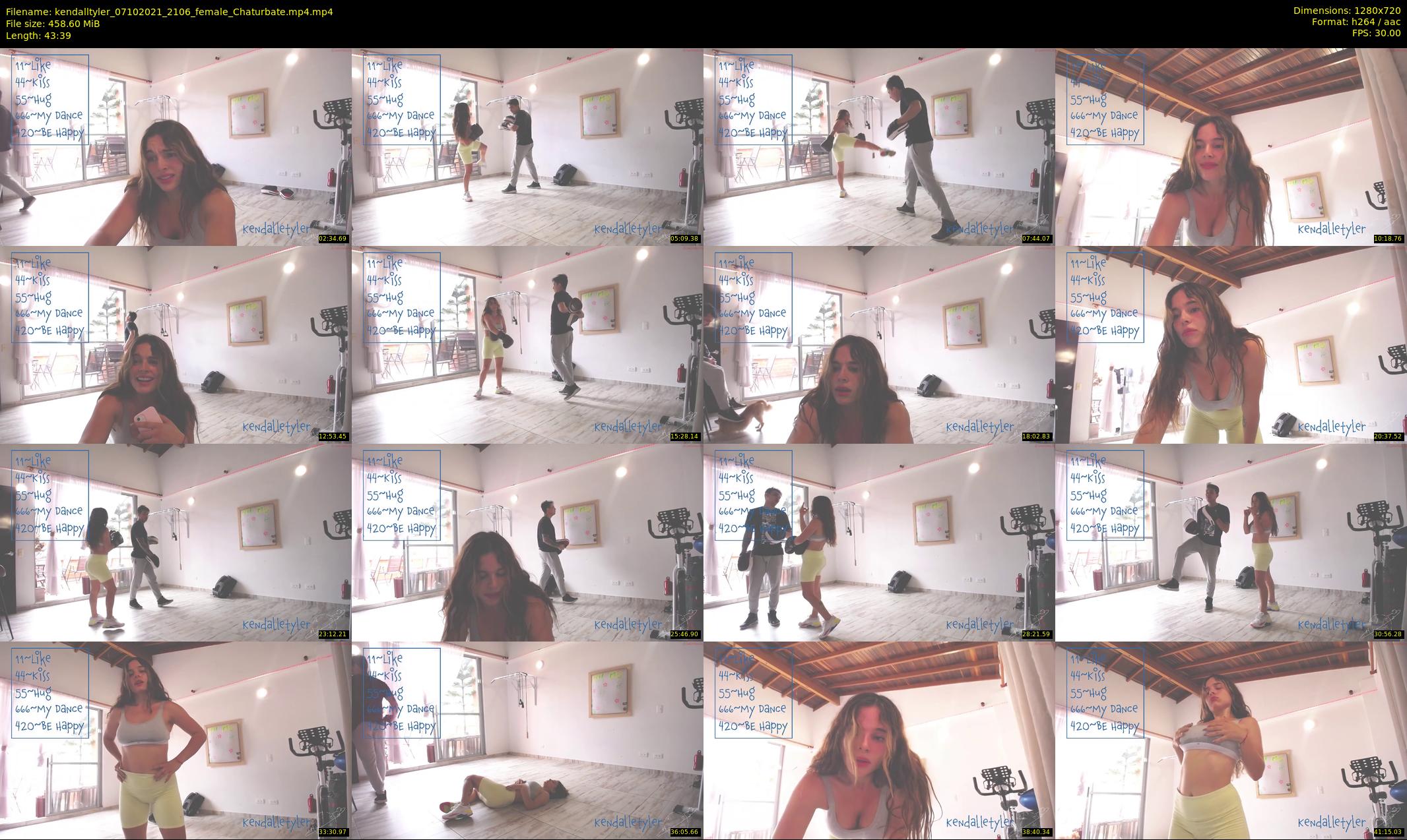 kendalltyler — 44 minute Chaturbate female cam show recording, 720p, Oct 7, 2021
