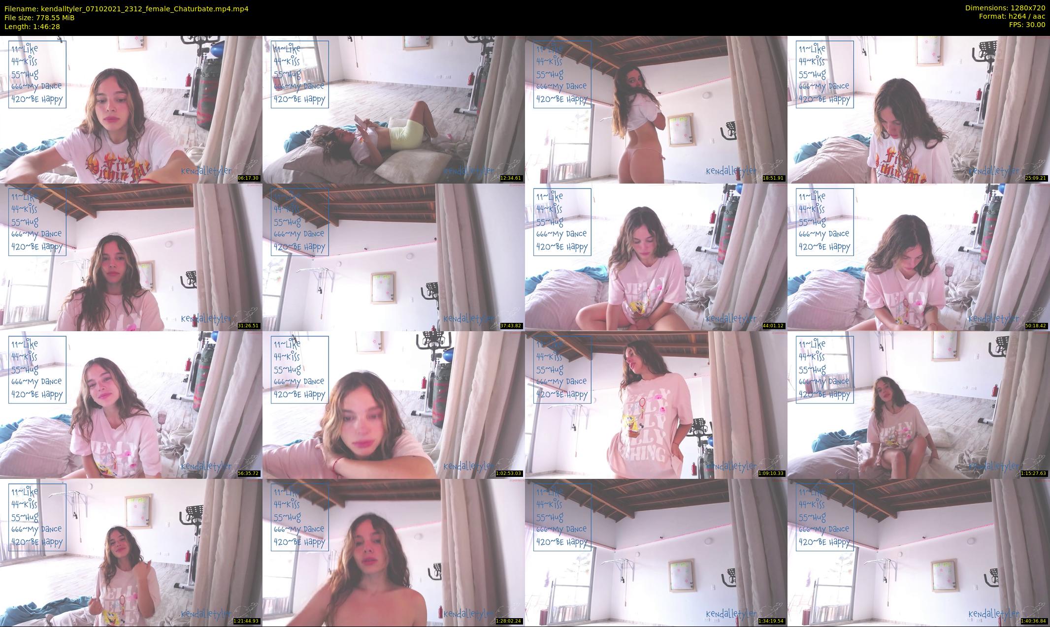 kendalltyler — 107 minute Chaturbate female cam show recording, 720p, Oct 7, 2021