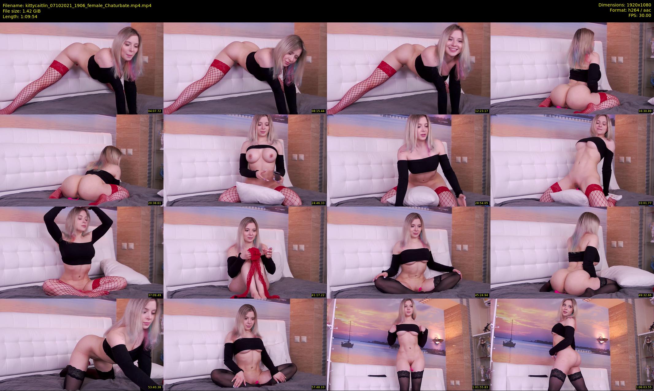 kittycaitlin — 70 minute Chaturbate female cam show recording, 1080p, Oct 7, 2021
