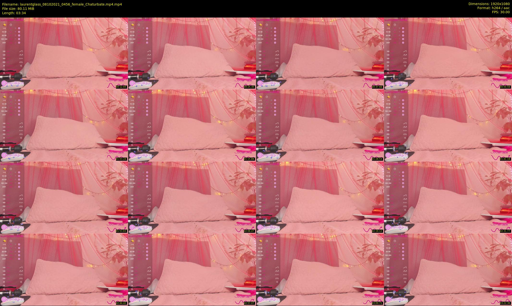 laurentglass — 4 minute Chaturbate female cam show recording, 1080p, Oct 8, 2021