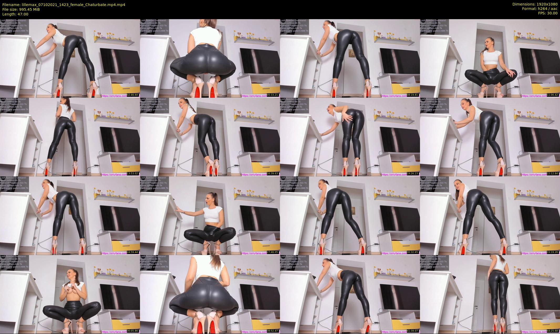 lillemax — 47 minute Chaturbate female cam show recording, 1080p, Oct 7, 2021