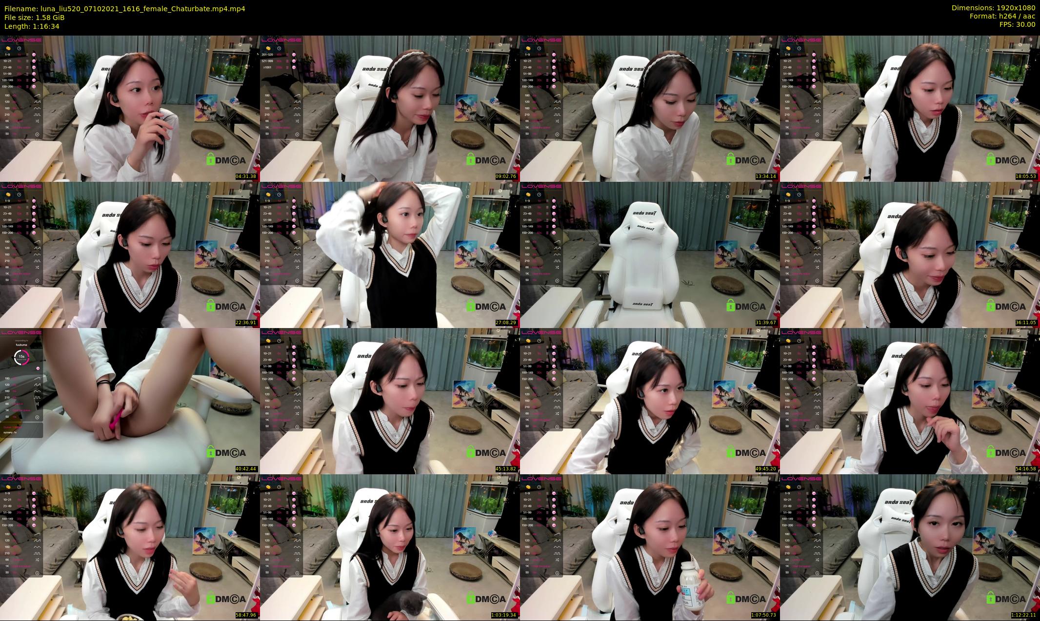 luna_liu520 — 77 minute Chaturbate female cam show recording, 1080p, Oct 7, 2021