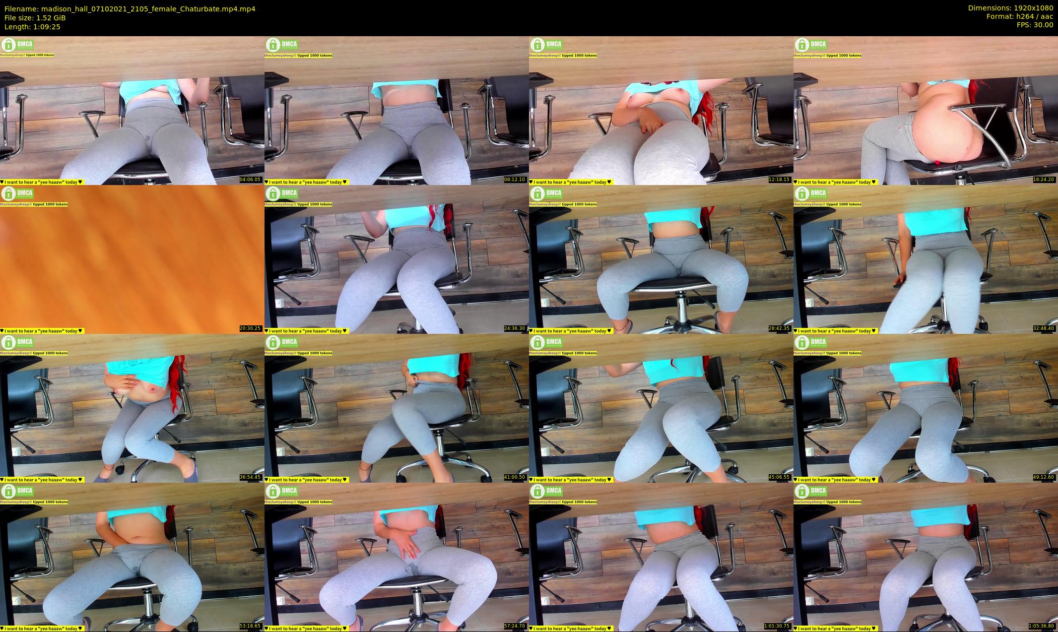 madison_hall — 70 minute Chaturbate female cam show recording, 1080p, Oct 7, 2021