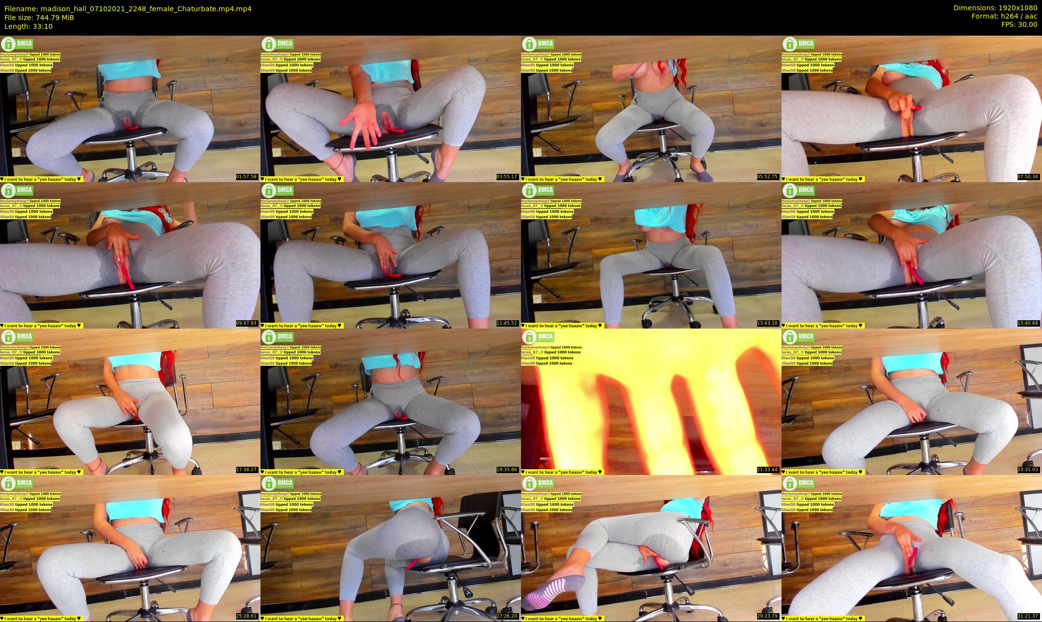 madison_hall — 34 minute Chaturbate female cam show recording, 1080p, Oct 7, 2021