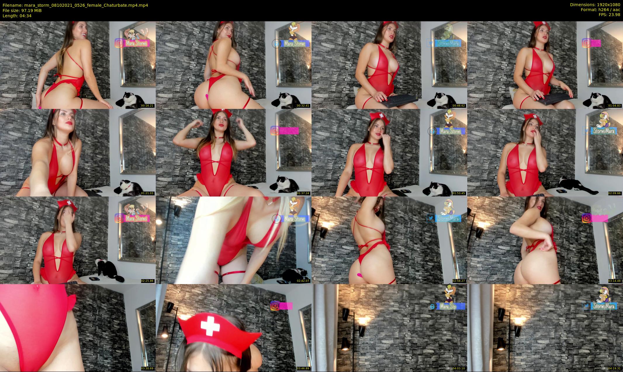 mara_storm — 5 minute Chaturbate female cam show recording, 1080p, Oct 8, 2021