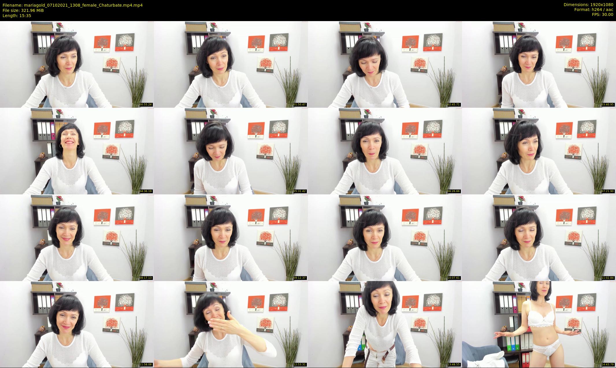 mariagold — 16 minute Chaturbate female cam show recording, 1080p, Oct 7, 2021