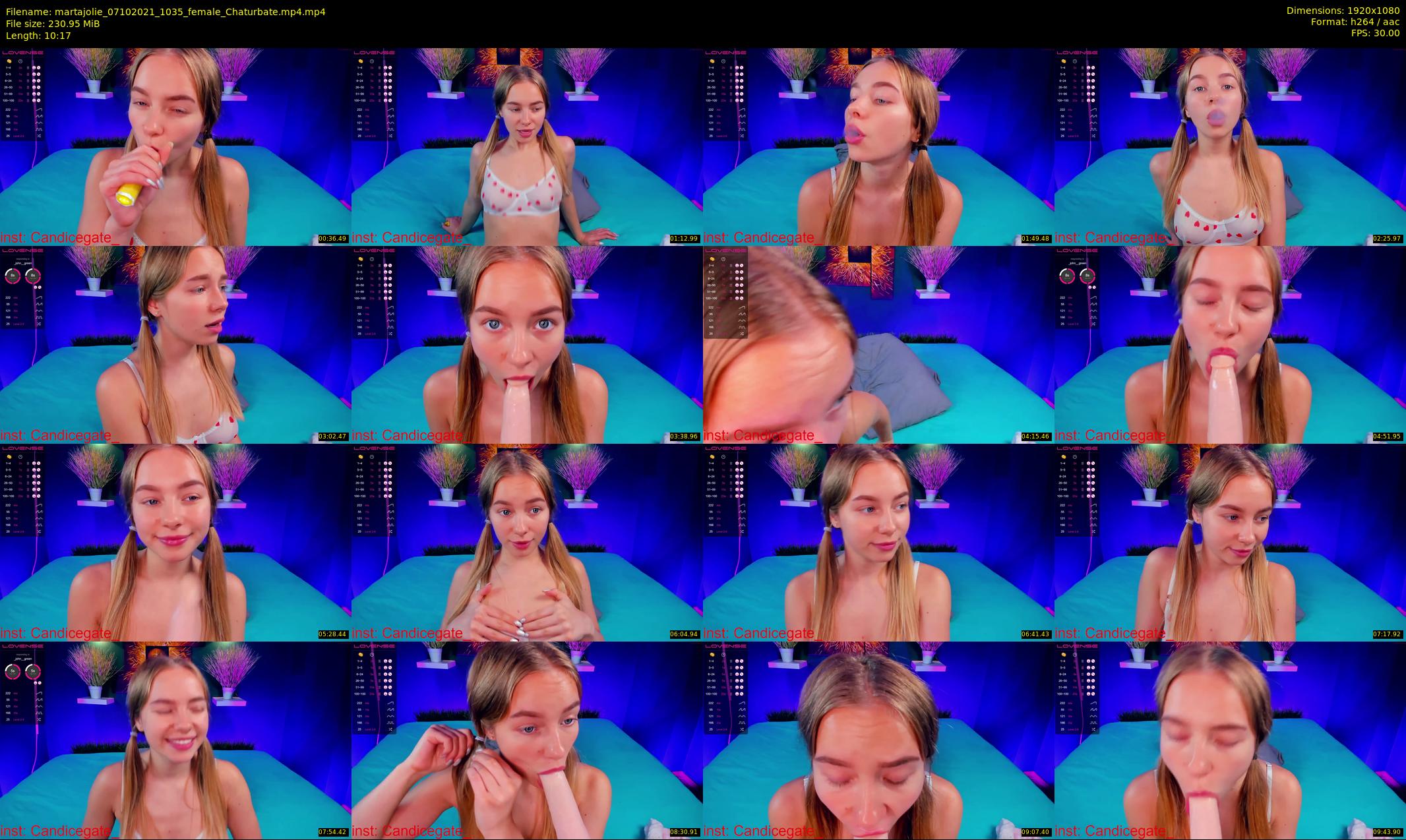 martajolie — 11 minute Chaturbate female cam show recording, 1080p, Oct 7, 2021