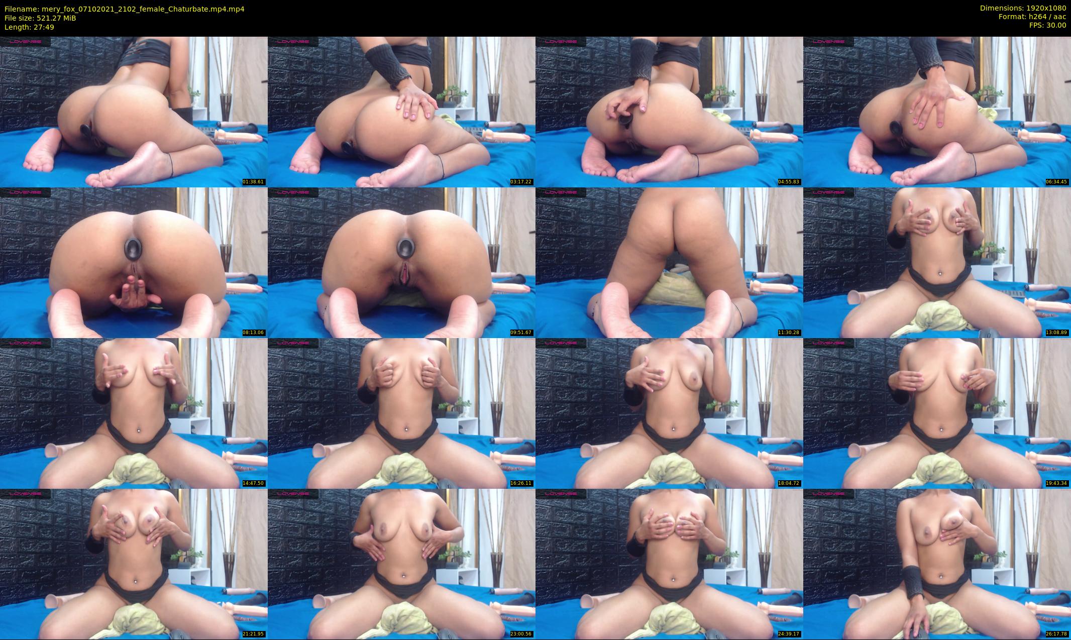 mery_fox — 28 minute Chaturbate female cam show recording, 1080p, Oct 7, 2021