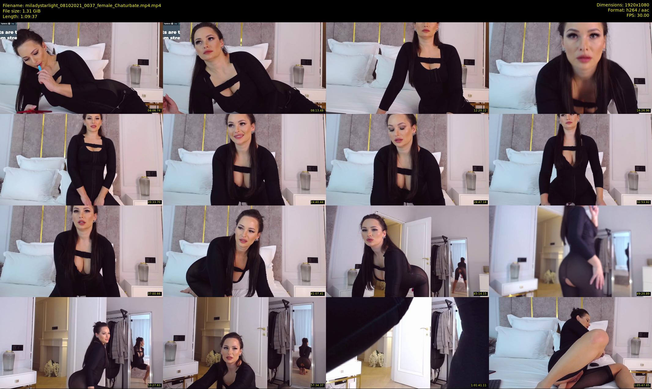 miladystarlight — 70 minute Chaturbate female cam show recording, 1080p, Oct 8, 2021