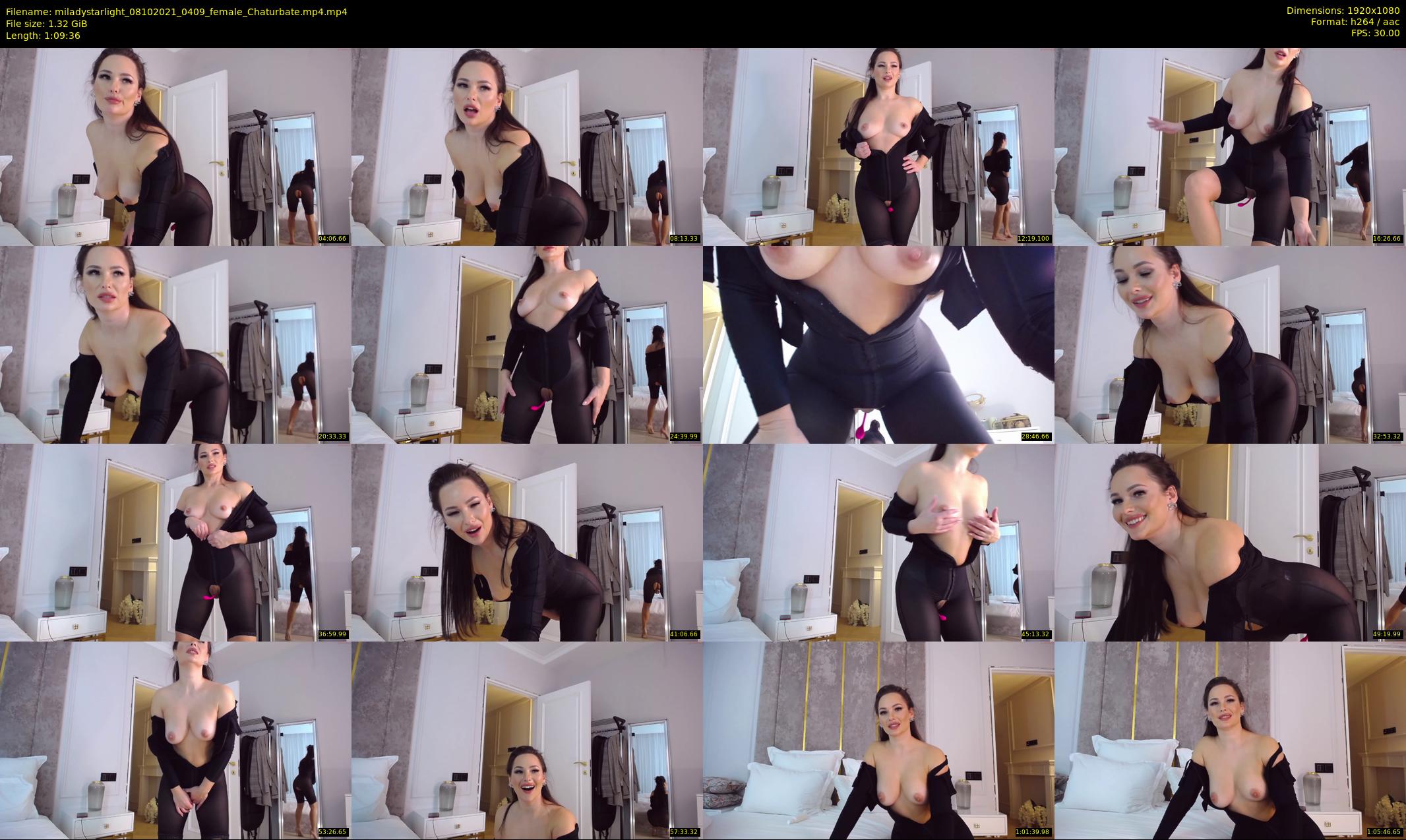 miladystarlight — 70 minute Chaturbate female cam show recording, 1080p, Oct 8, 2021