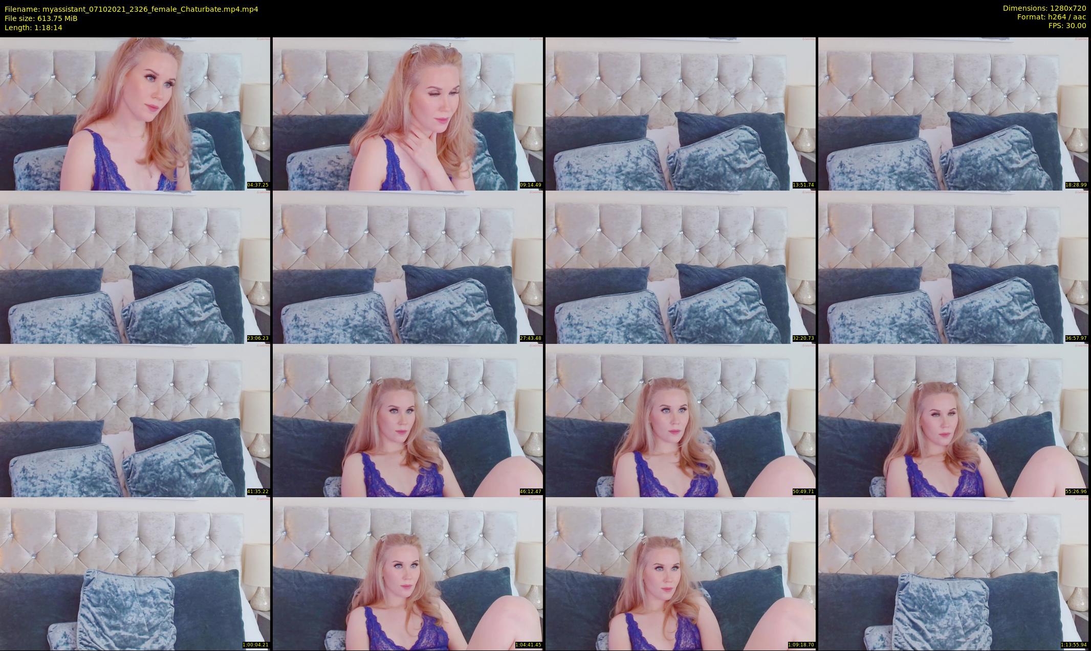 myassistant — 79 minute Chaturbate female cam show recording, 720p, Oct 7, 2021