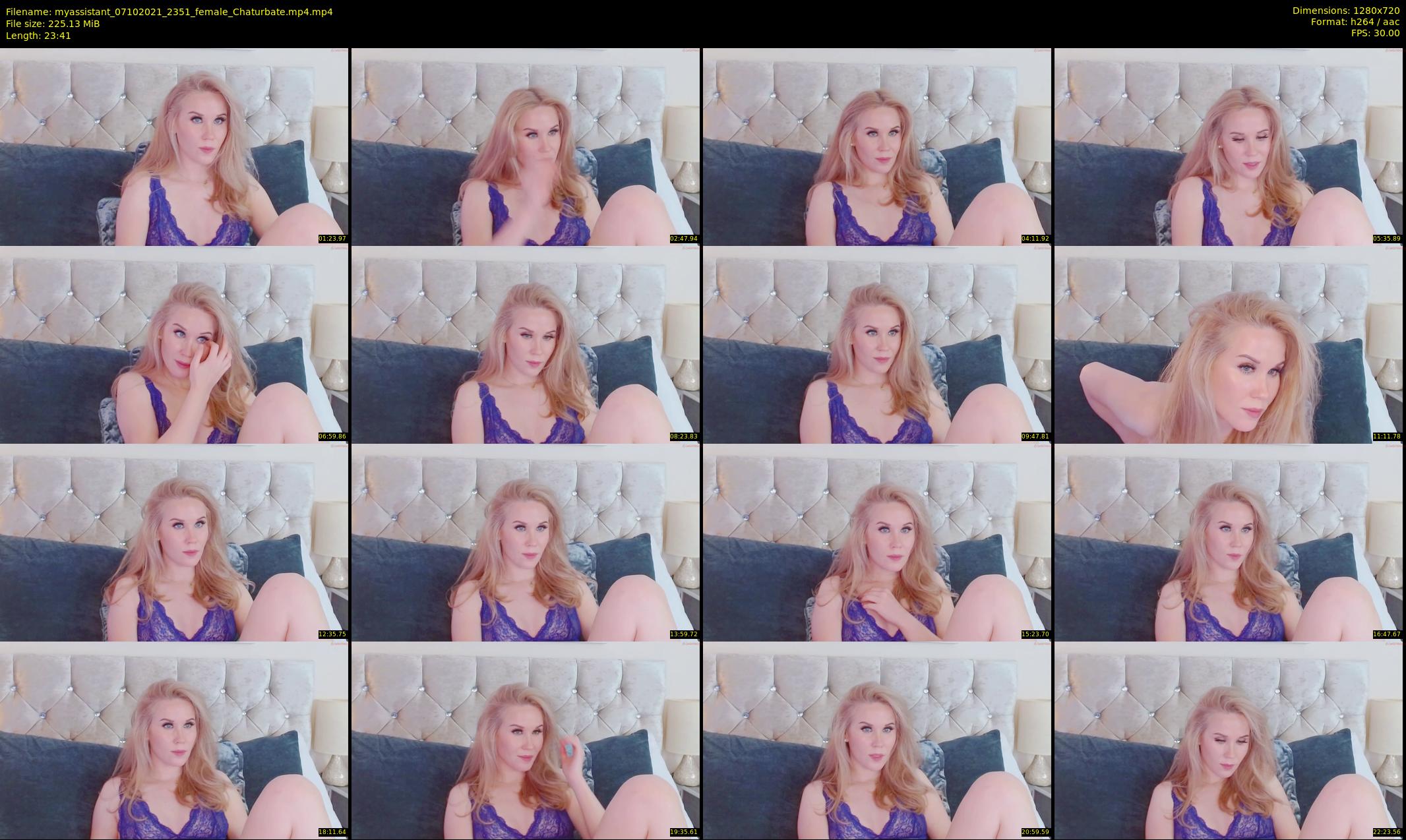myassistant — 24 minute Chaturbate female cam show recording, 720p, Oct 7, 2021