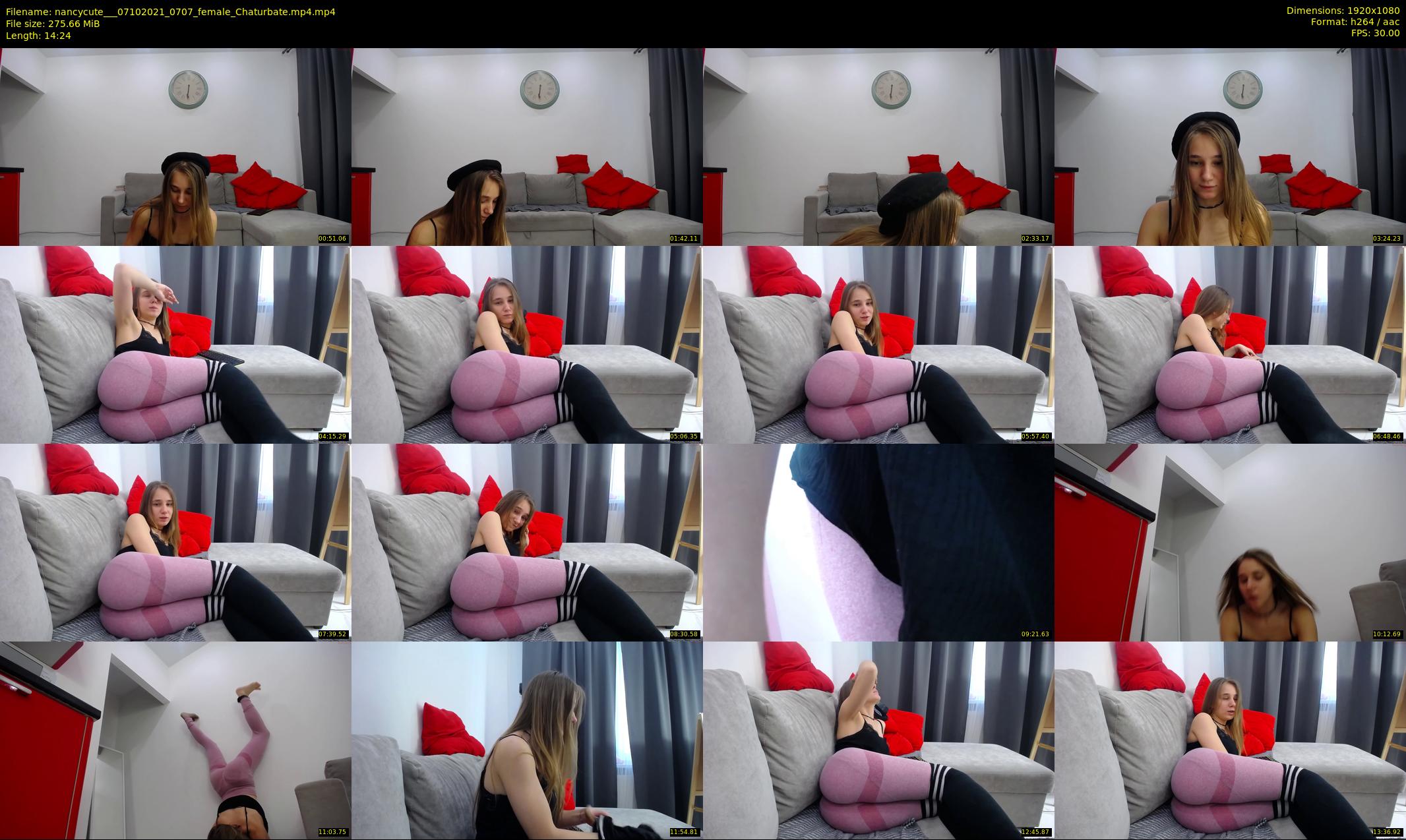 nancycute__ — 15 minute Chaturbate female cam show recording, 1080p, Oct 7, 2021