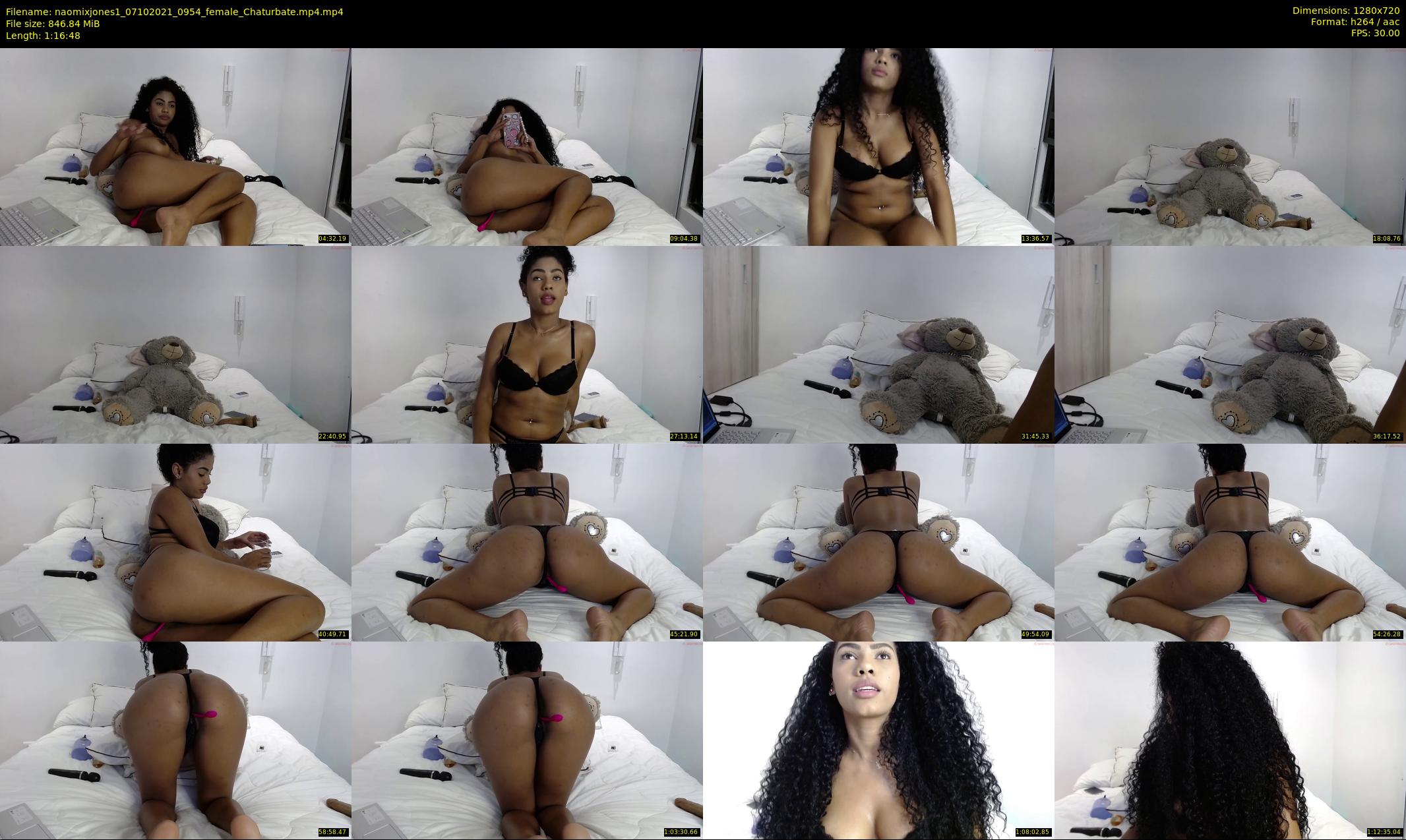 naomixjones1 — 77 minute Chaturbate female cam show recording, 720p, Oct 7, 2021