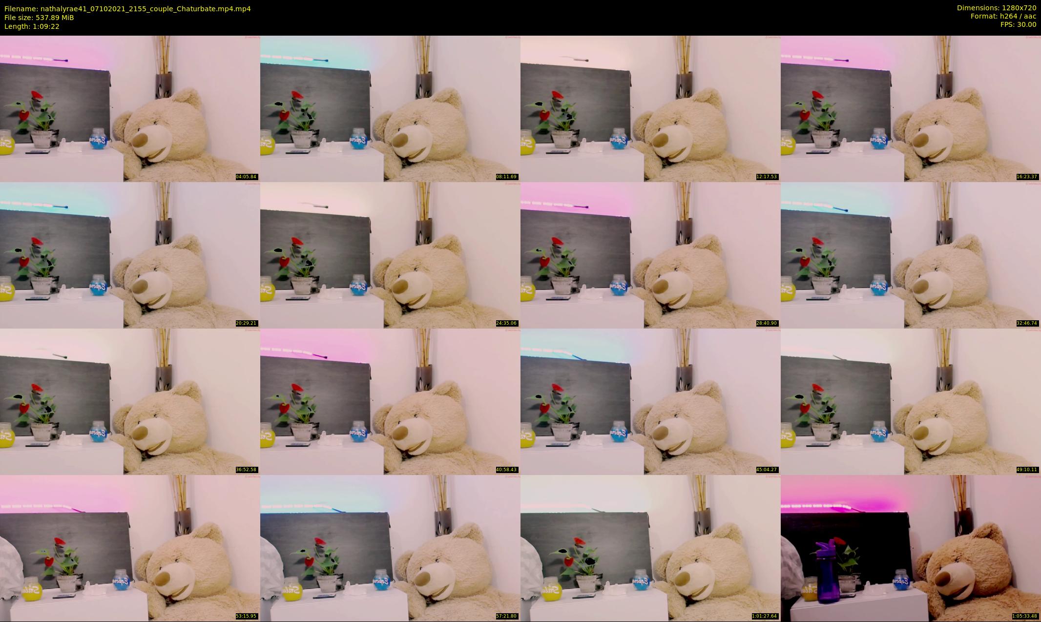nathalyrae41 — 70 minute Chaturbate female cam show recording, 720p, Oct 7, 2021