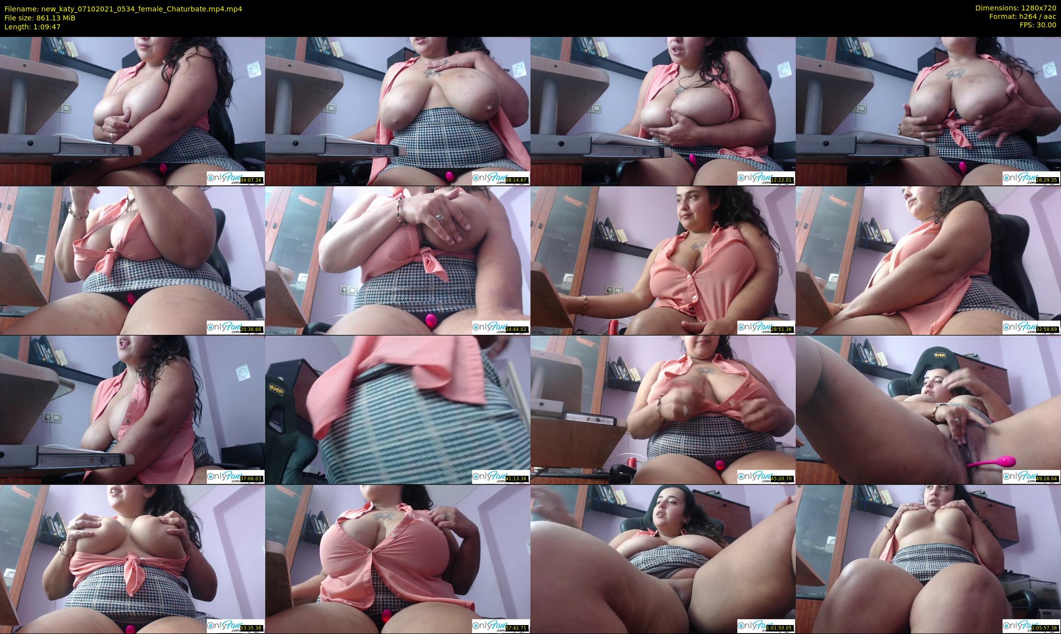 new_katy — 70 minute Chaturbate female cam show recording, 720p, Oct 7, 2021