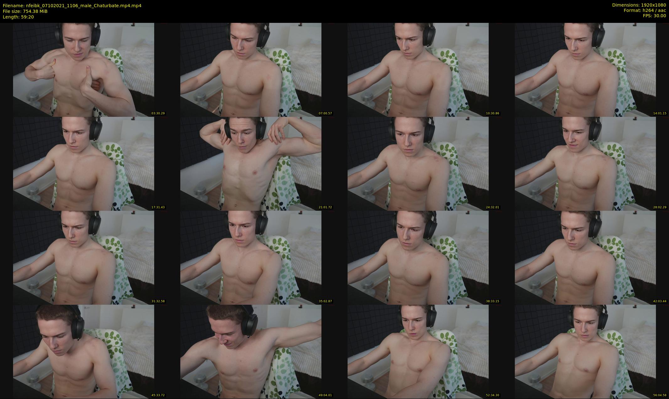 nfeibk — 60 minute Chaturbate male cam show recording, 1080p, Oct 7, 2021