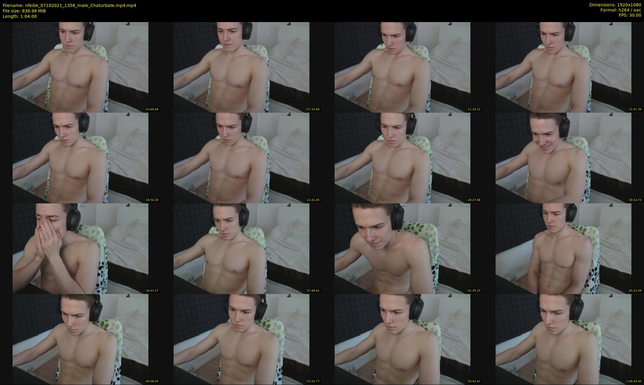 nfeibk — 64 minute Chaturbate male cam show recording, 1080p, Oct 7, 2021