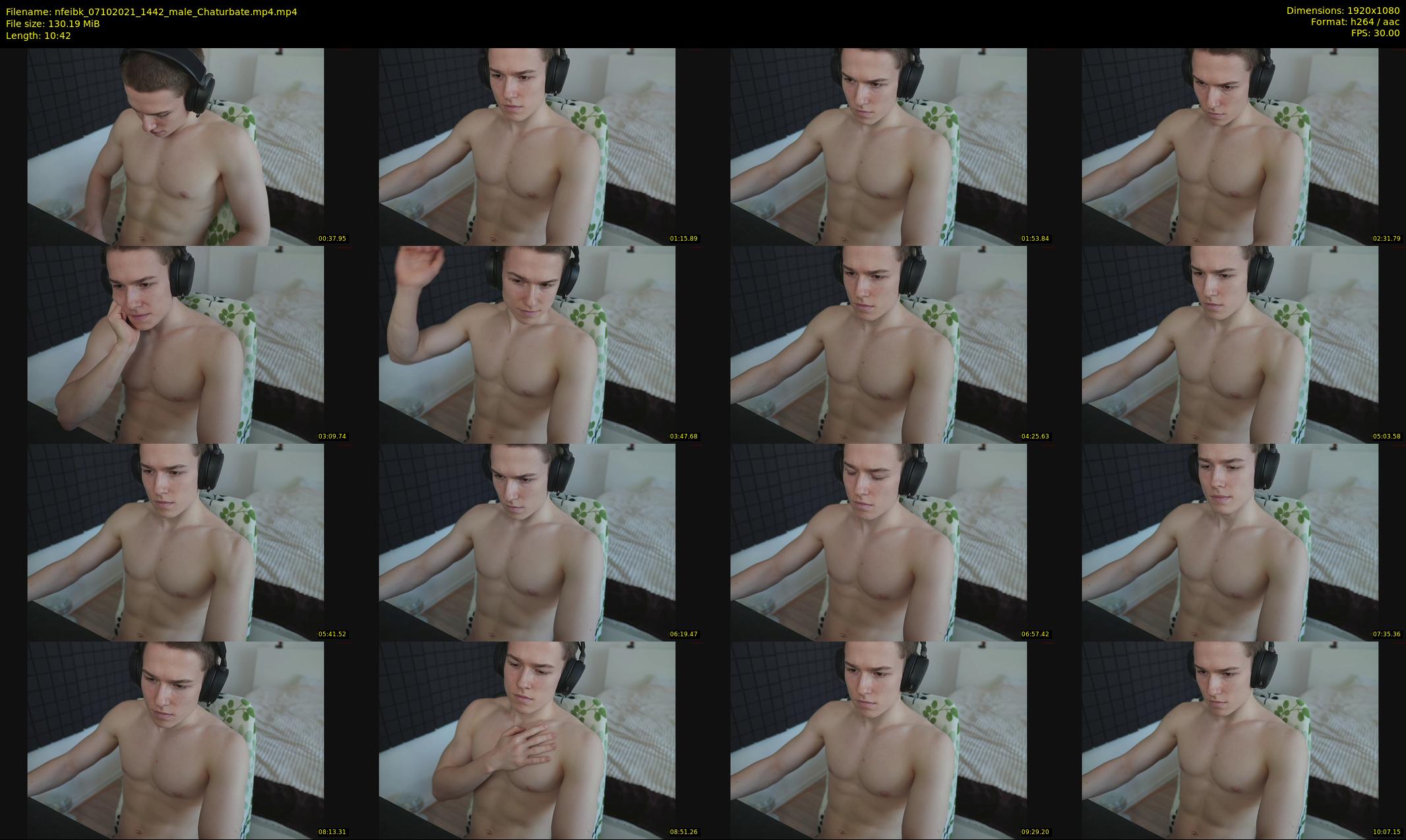 nfeibk — 11 minute Chaturbate male cam show recording, 1080p, Oct 7, 2021