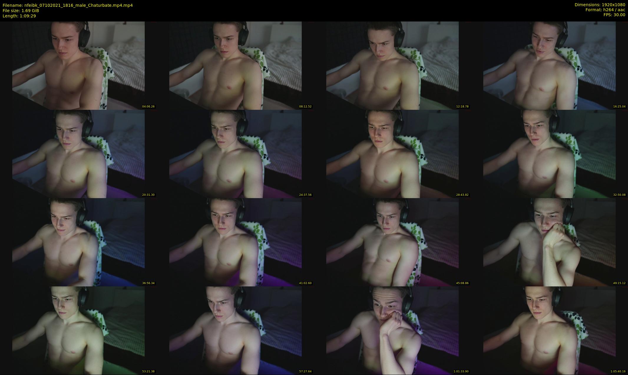 nfeibk — 70 minute Chaturbate male cam show recording, 1080p, Oct 7, 2021