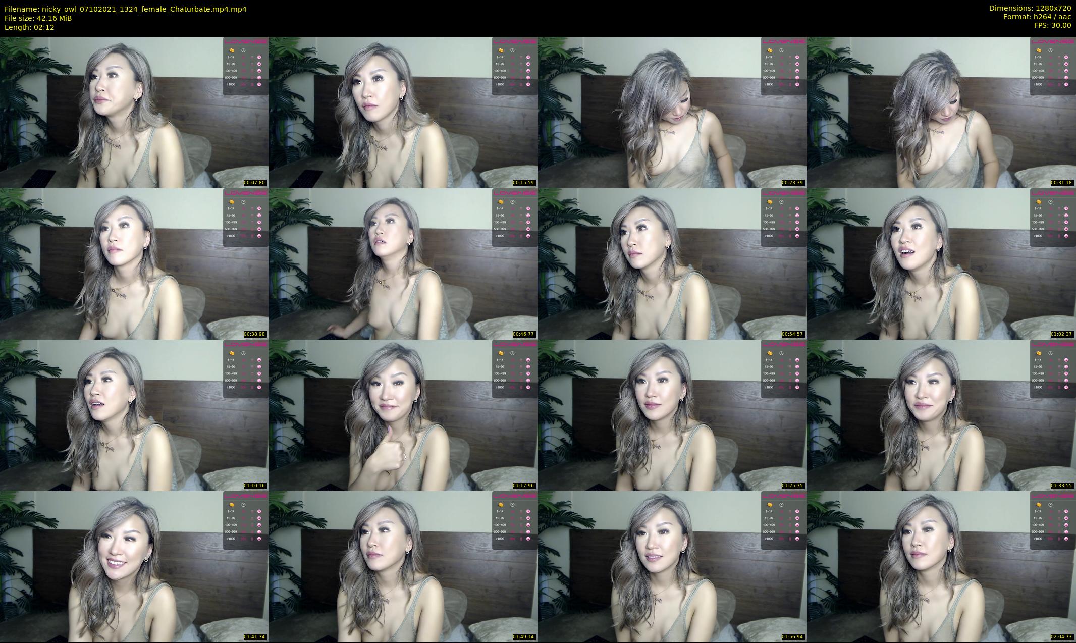 nicky_owl — 3 minute Chaturbate female cam show recording, 720p, Oct 7, 2021
