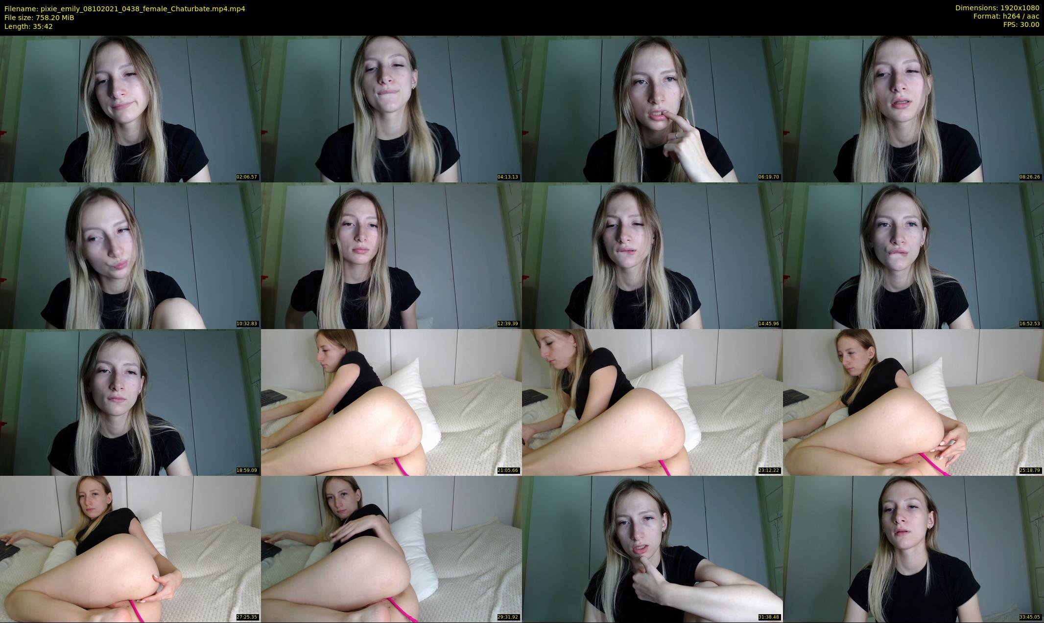 pixie_emily — 36 minute Chaturbate female cam show recording, 1080p, Oct 8, 2021