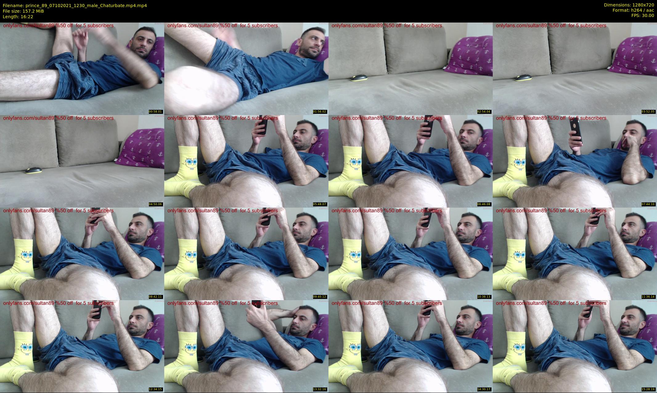 prince_89 — 17 minute Chaturbate male cam show recording, 720p, Oct 7, 2021