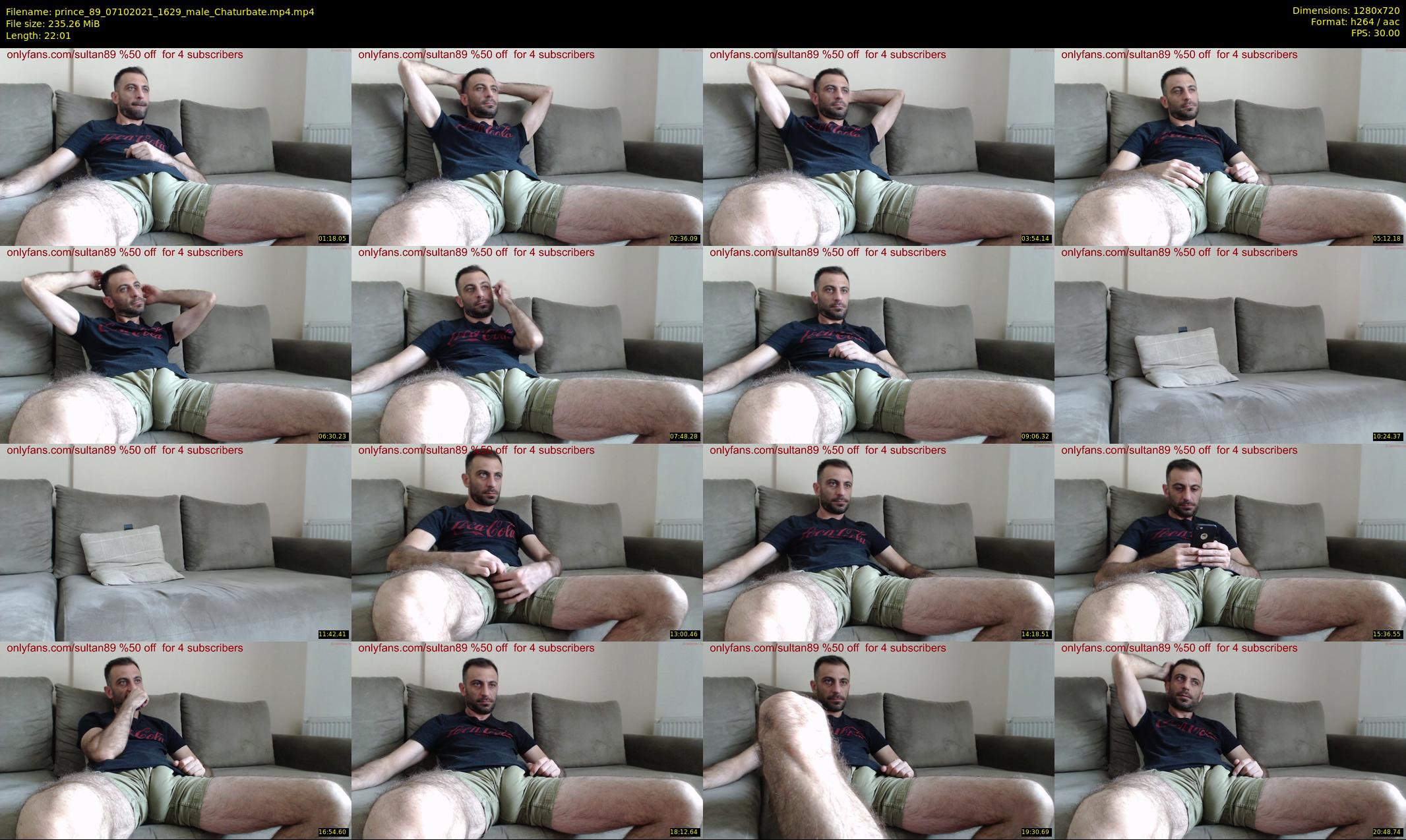 prince_89 — 23 minute Chaturbate male cam show recording, 720p, Oct 7, 2021