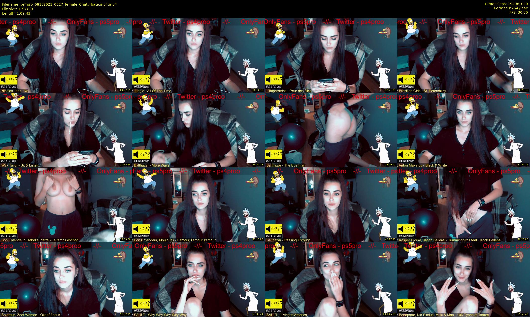 ps4pro — 70 minute Chaturbate female cam show recording, 1080p, Oct 8, 2021