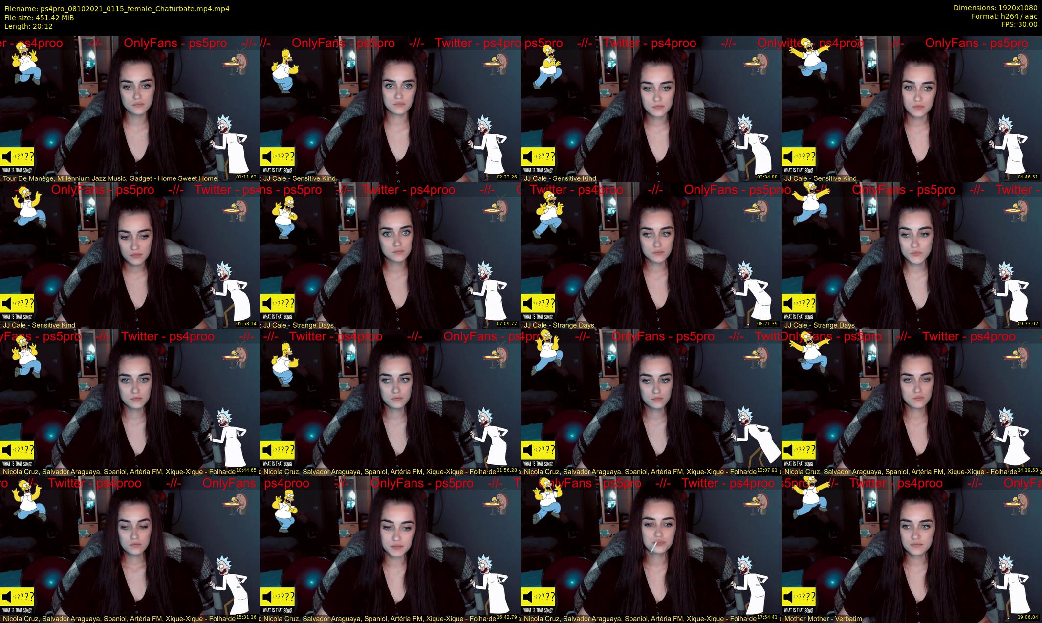ps4pro — 21 minute Chaturbate female cam show recording, 1080p, Oct 8, 2021