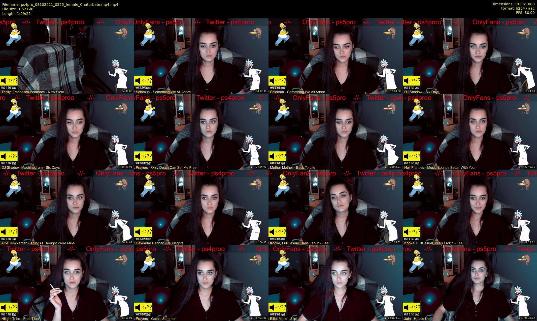 ps4pro — 70 minute Chaturbate female cam show recording, 1080p, Oct 8, 2021