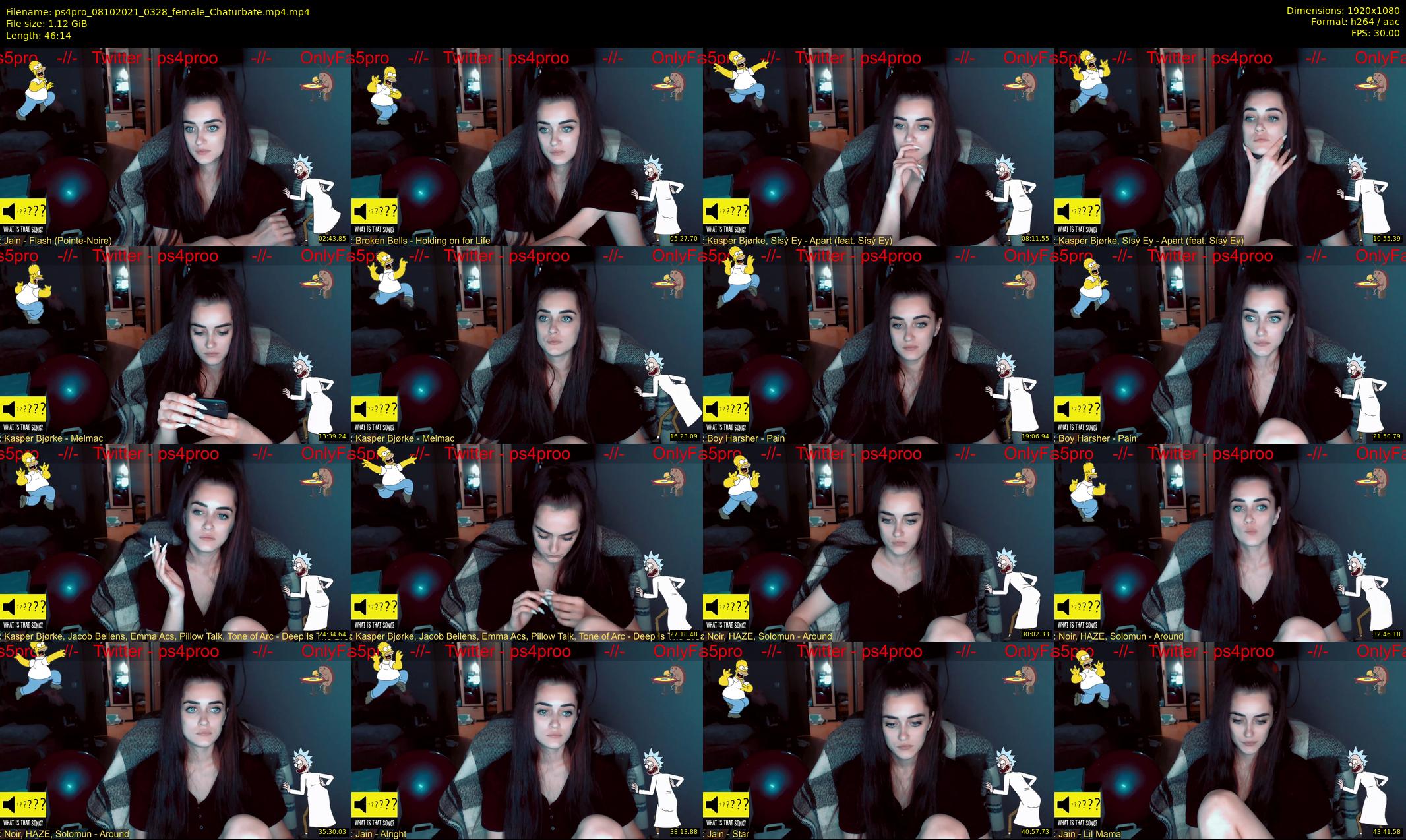 ps4pro — 47 minute Chaturbate female cam show recording, 1080p, Oct 8, 2021
