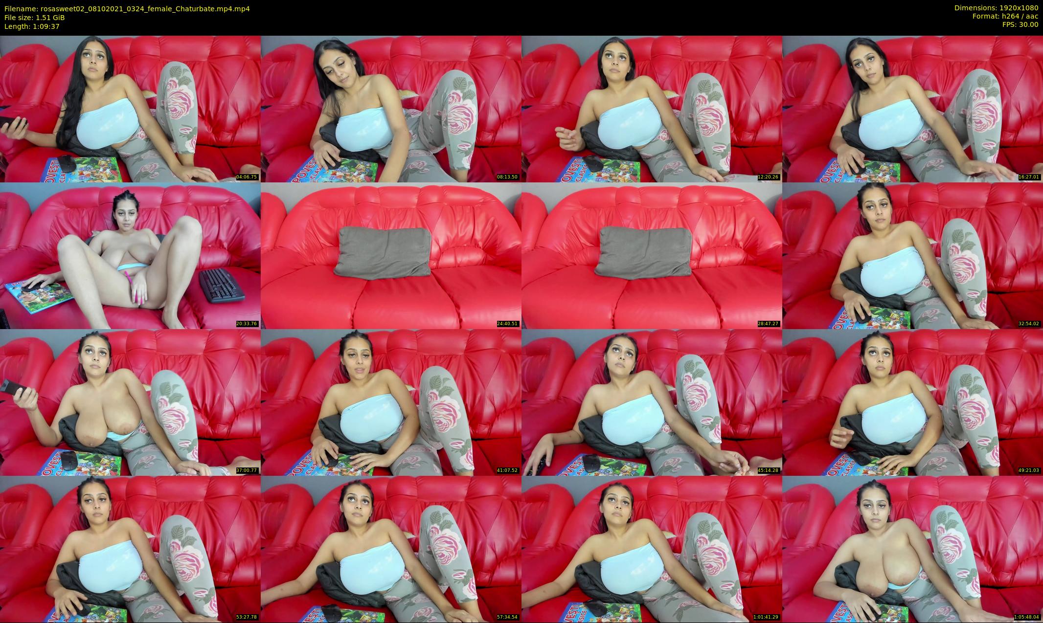 rosasweet02 — 70 minute Chaturbate female cam show recording, 1080p, Oct 8, 2021