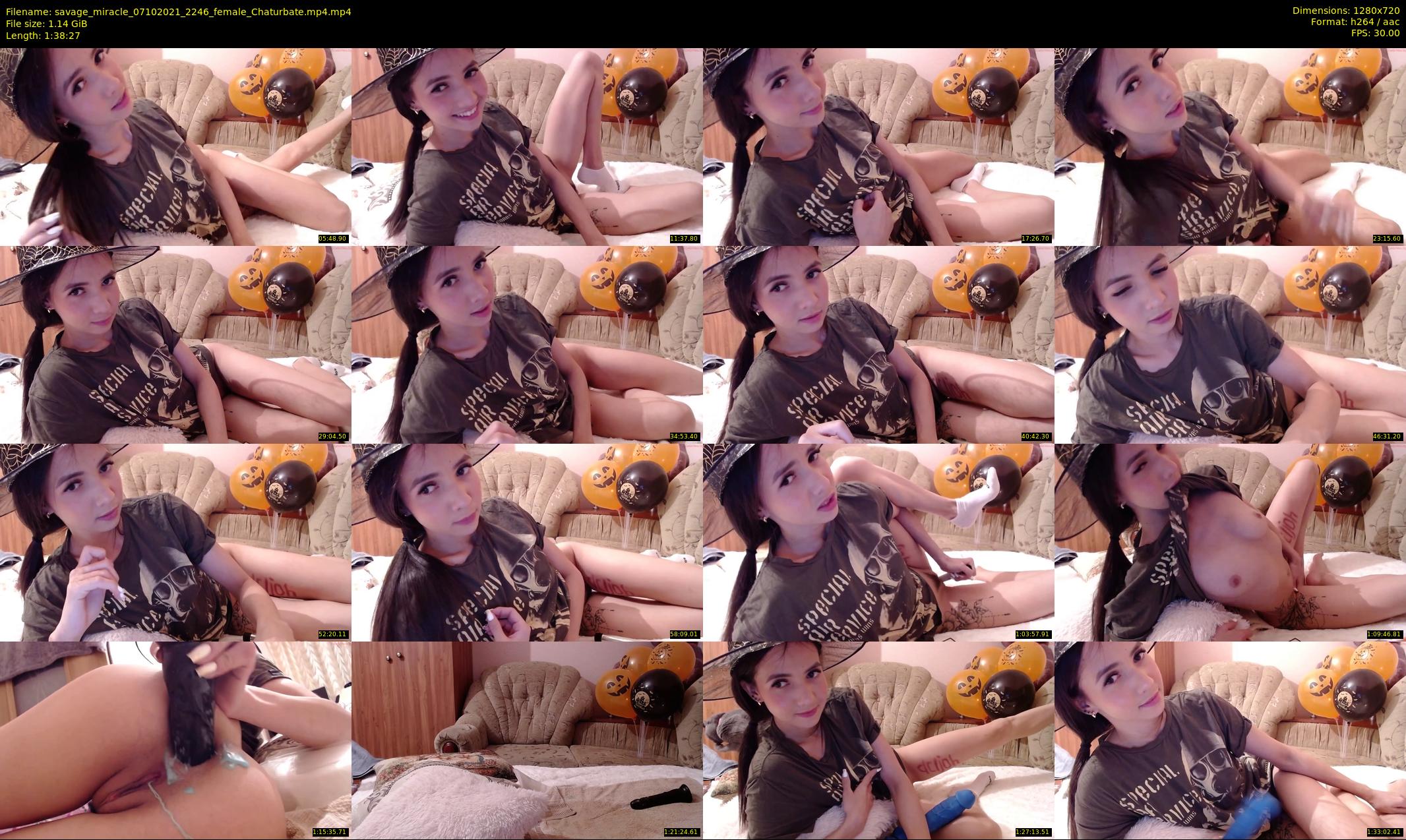 savage_miracle — 99 minute Chaturbate female cam show recording, 720p, Oct 7, 2021