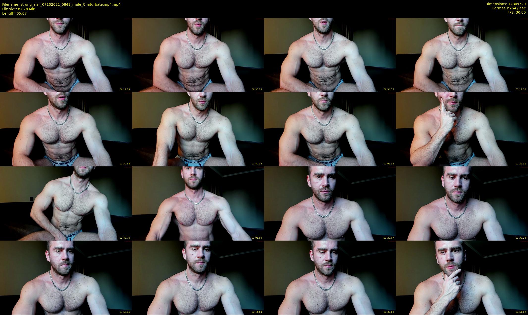 strong_arni — 6 minute Chaturbate male cam show recording, 720p, Oct 7, 2021