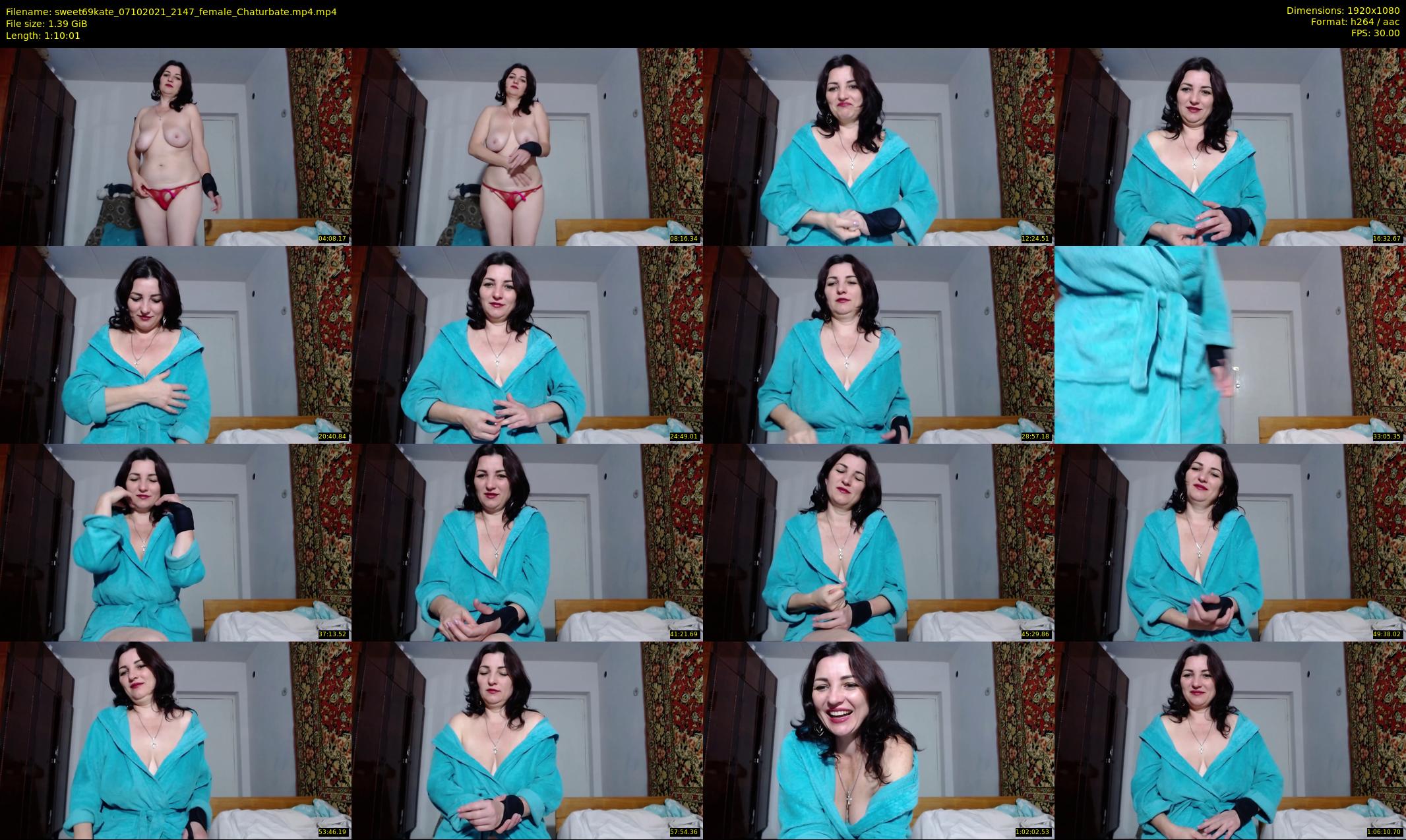 sweet69kate — 71 minute Chaturbate female cam show recording, 1080p, Oct 7, 2021