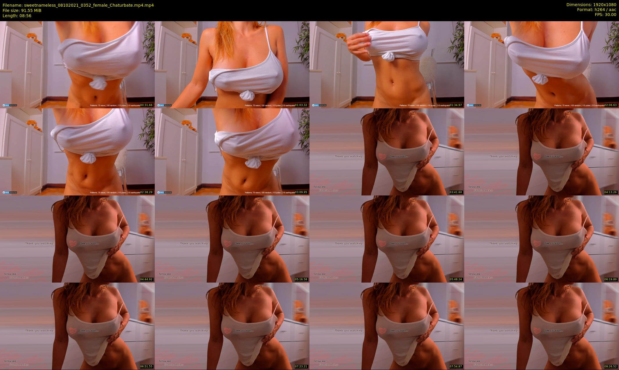 sweetnameless — 9 minute Chaturbate couple cam show recording, 1080p, Oct 8, 2021
