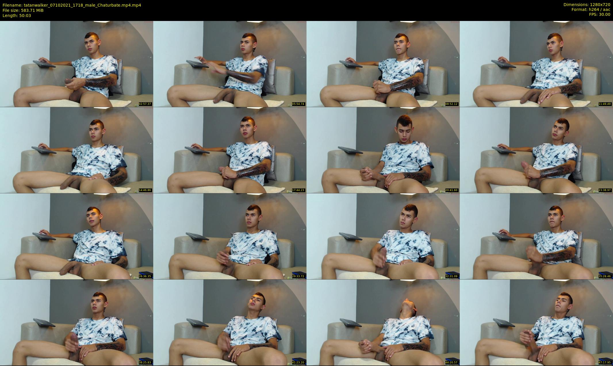 tatanwalker — 51 minute Chaturbate male cam show recording, 720p, Oct 7, 2021