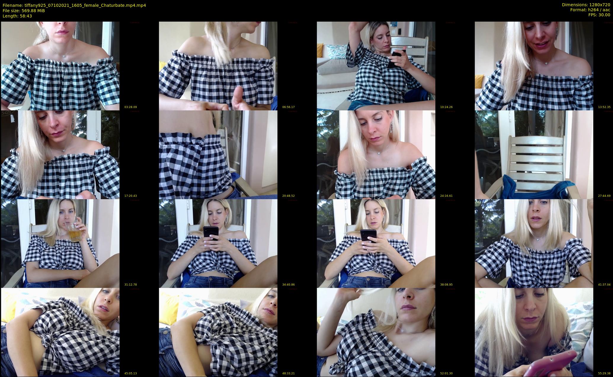 tiffany925 — 59 minute Chaturbate female cam show recording, 720p, Oct 7, 2021