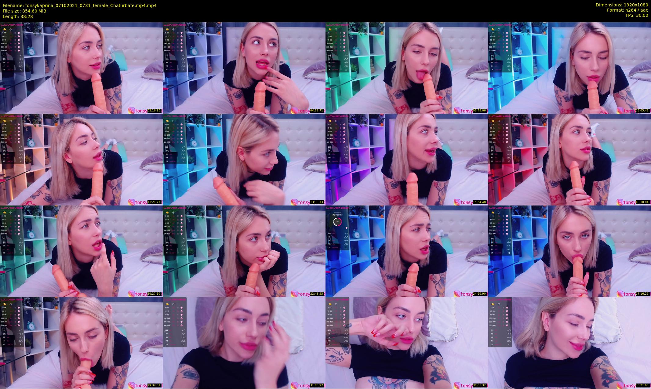 tonsykaprina — 39 minute Chaturbate couple cam show recording, 1080p, Oct 7, 2021