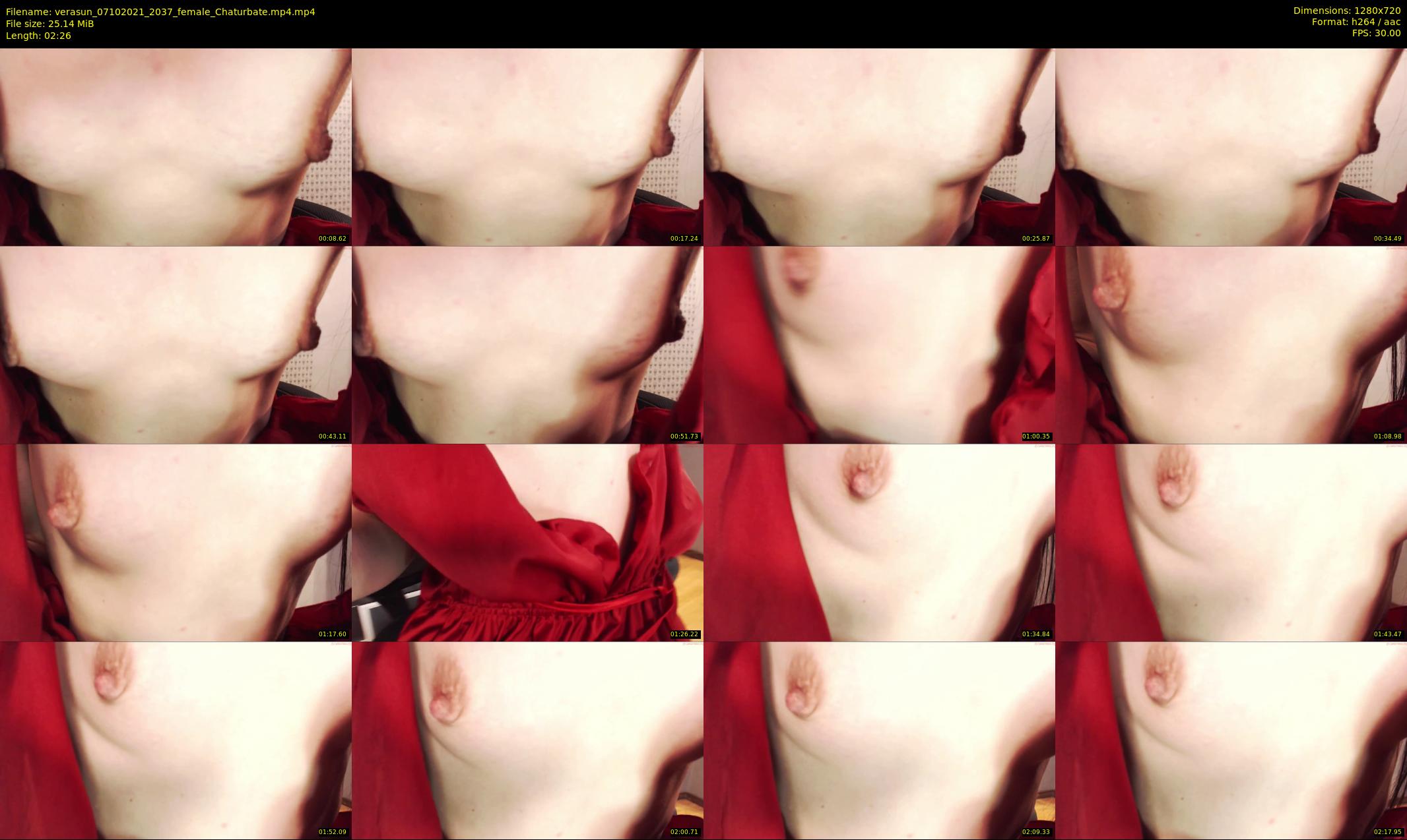 verasun — 3 minute Chaturbate female cam show recording, 720p, Oct 7, 2021