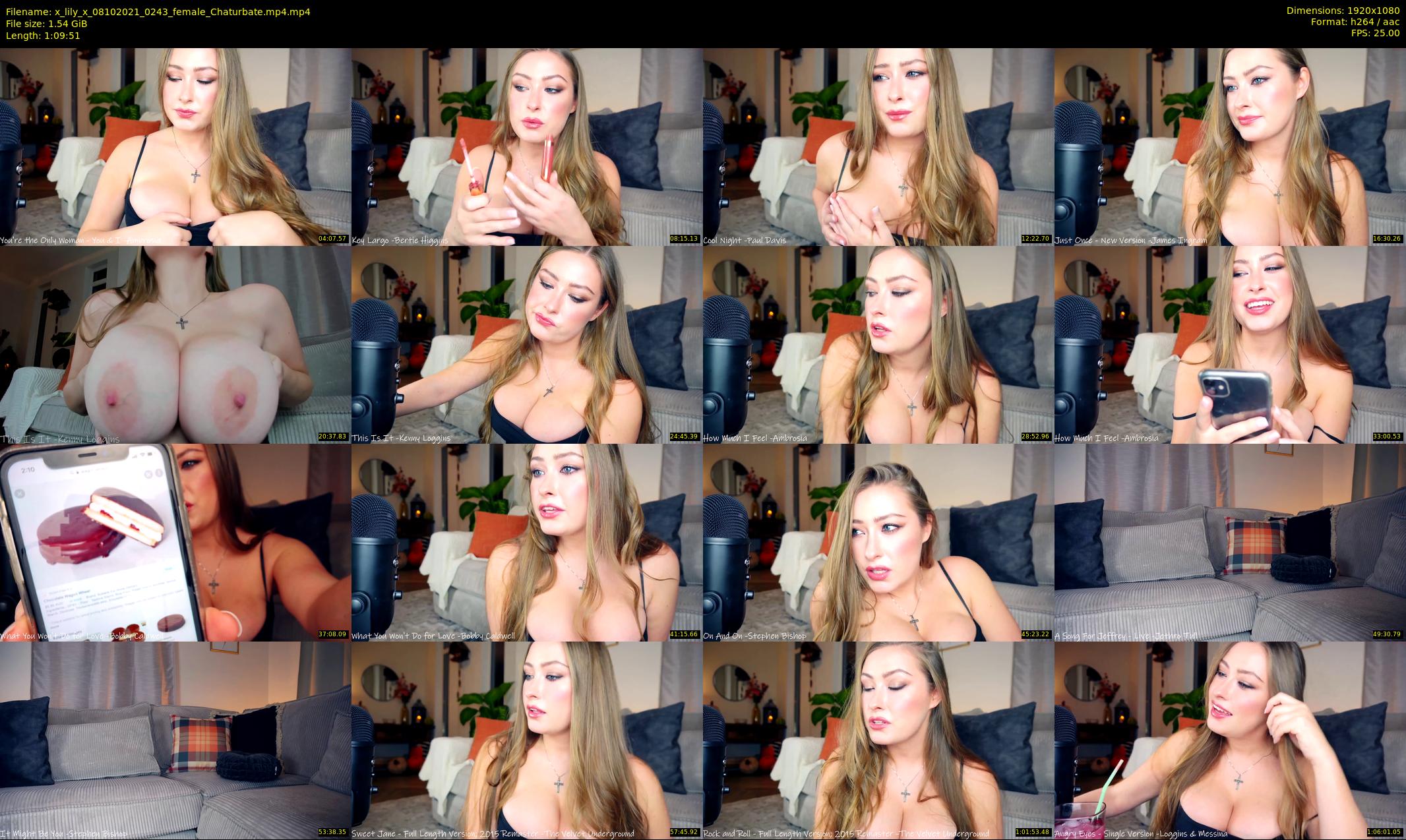 x_lily_x — 70 minute Chaturbate female cam show recording, 1080p, Oct 8, 2021