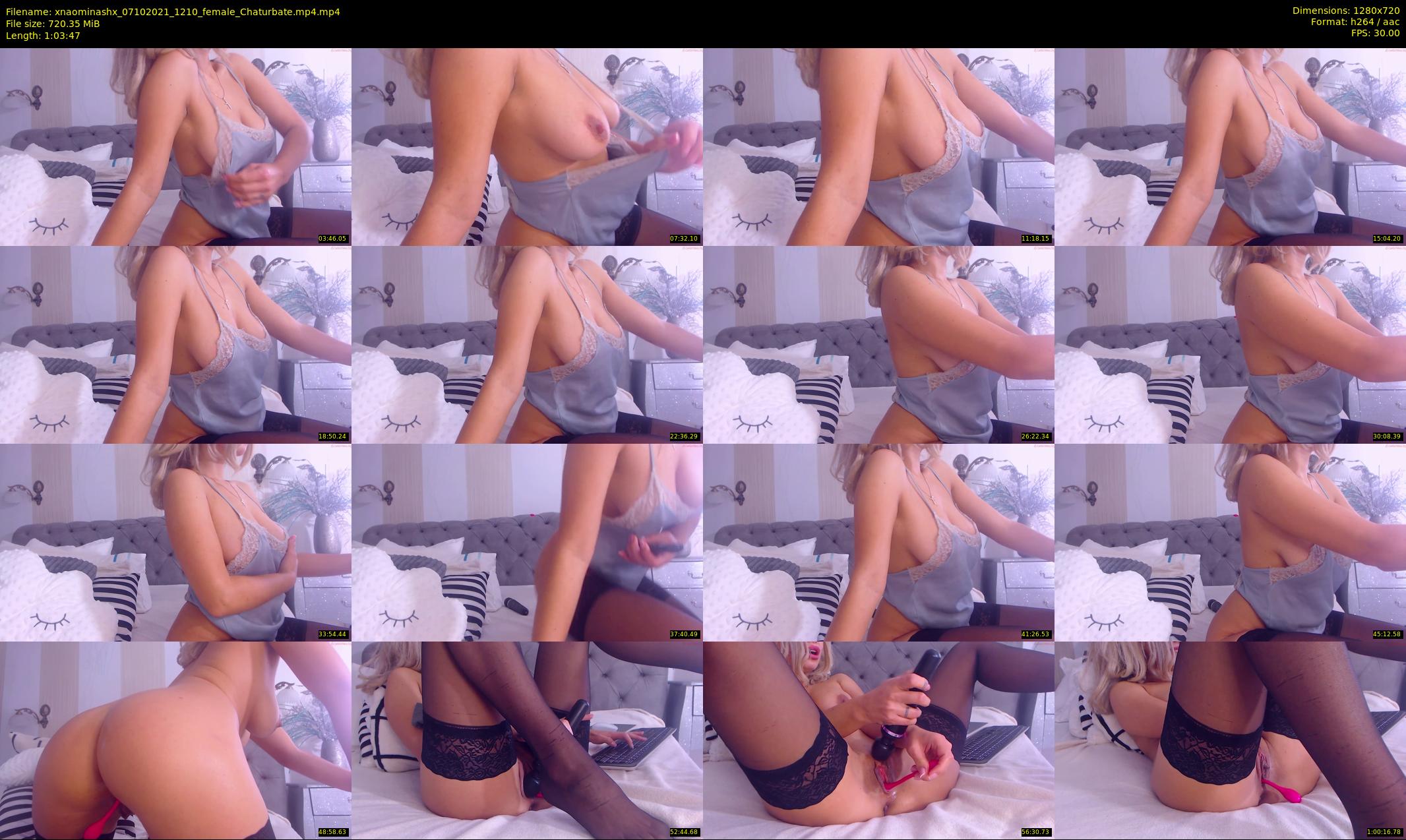 xnaominashx — 64 minute Chaturbate female cam show recording, 720p, Oct 7, 2021