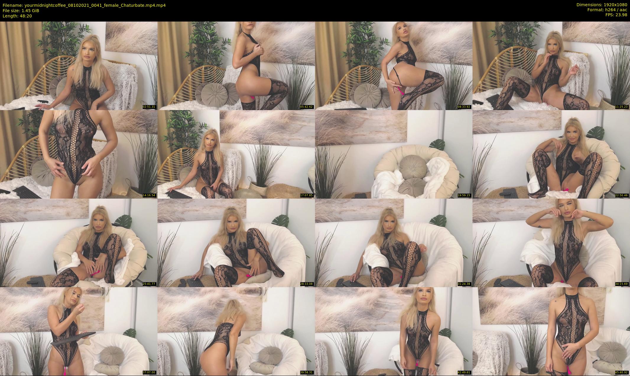 yourmidnightcoffee — 49 minute Chaturbate female cam show recording, 1080p, Oct 8, 2021