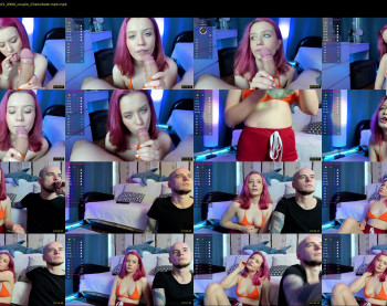 _blowjob_queen_ — 46 minute Chaturbate couple cam show recording, 1080p, Oct 8, 2021