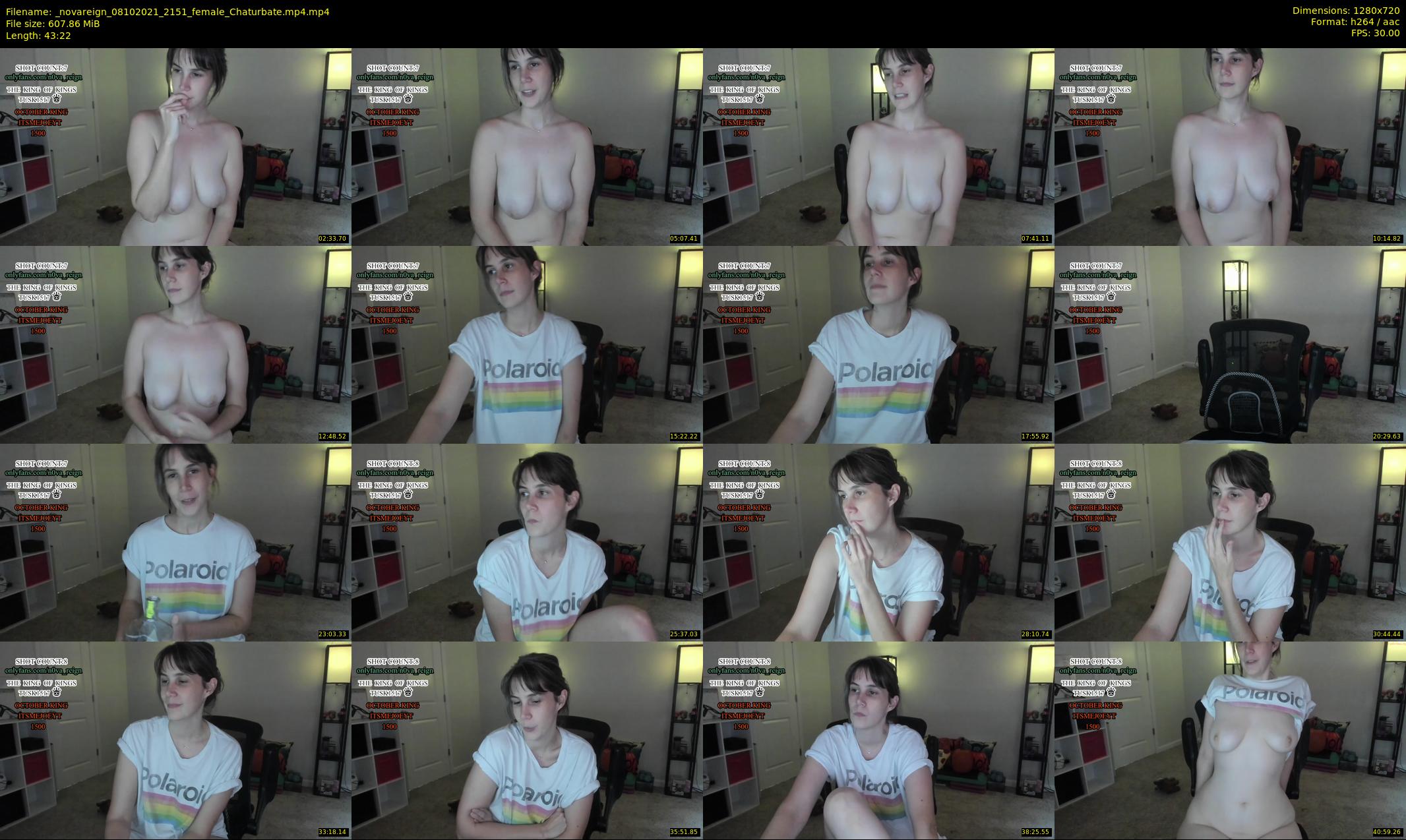 _novareign — 44 minute Chaturbate female cam show recording, 720p, Oct 8, 2021
