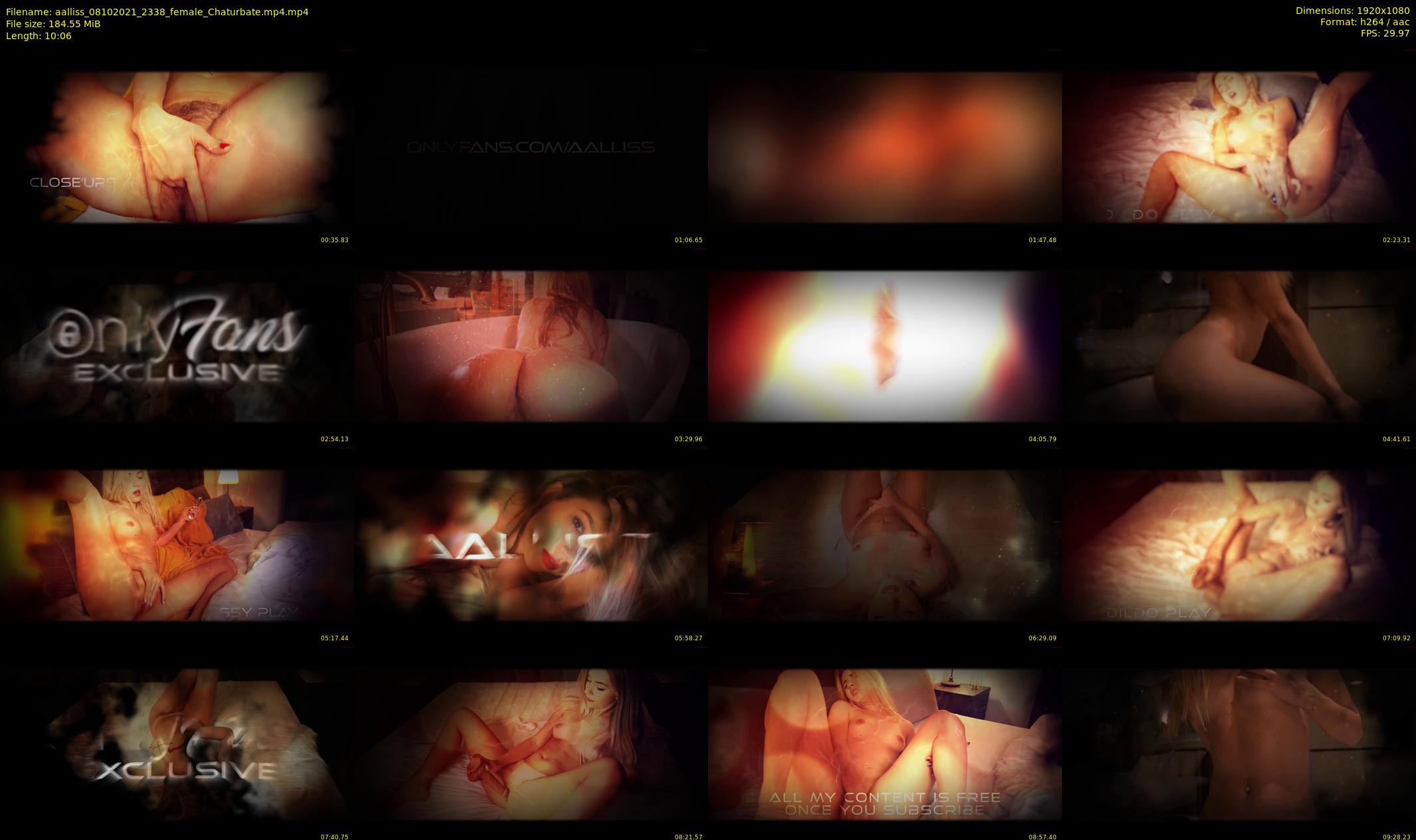 aalliss — 11 minute Chaturbate female cam show recording, 1080p, Oct 8, 2021